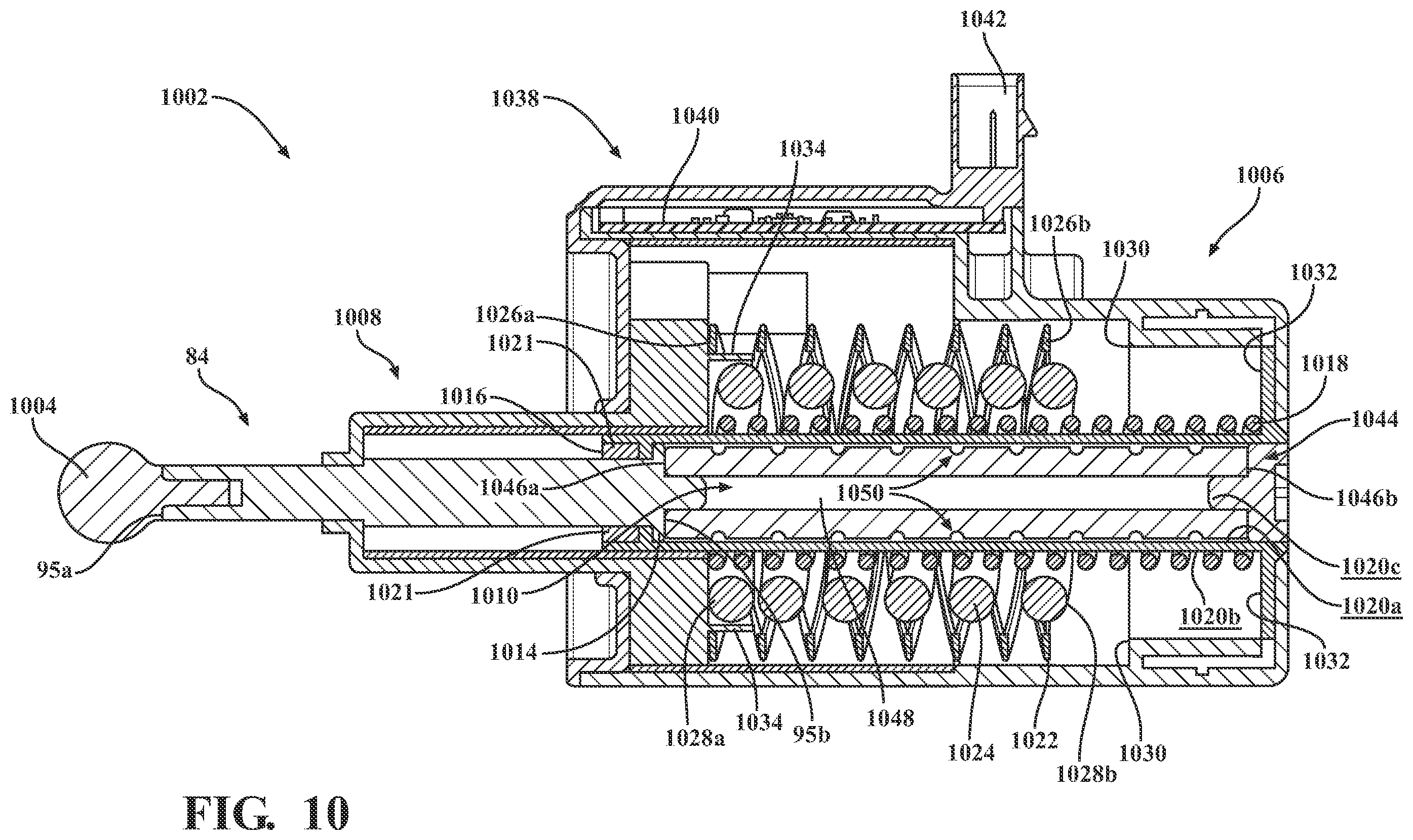 Patent US12157450 Figure 9 – Passive pedal force emulator pedal assembly