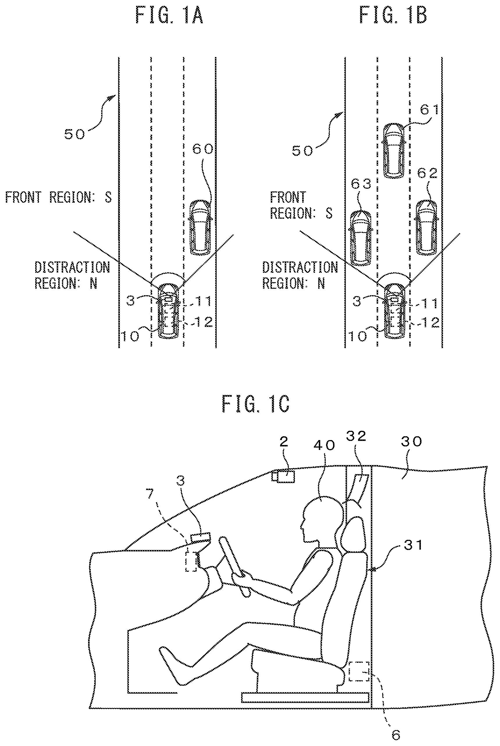 Patent US12157487 — Monitoring device, storage medium storing computer program for monitoring, and monitoring method — Figure 1