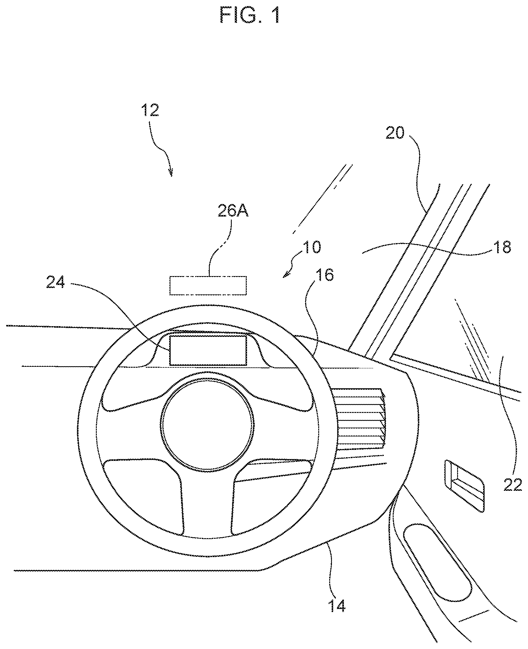 Patent US12157488 Figure 1 – Onboard display control device, onboard display device, display control method, and display control program