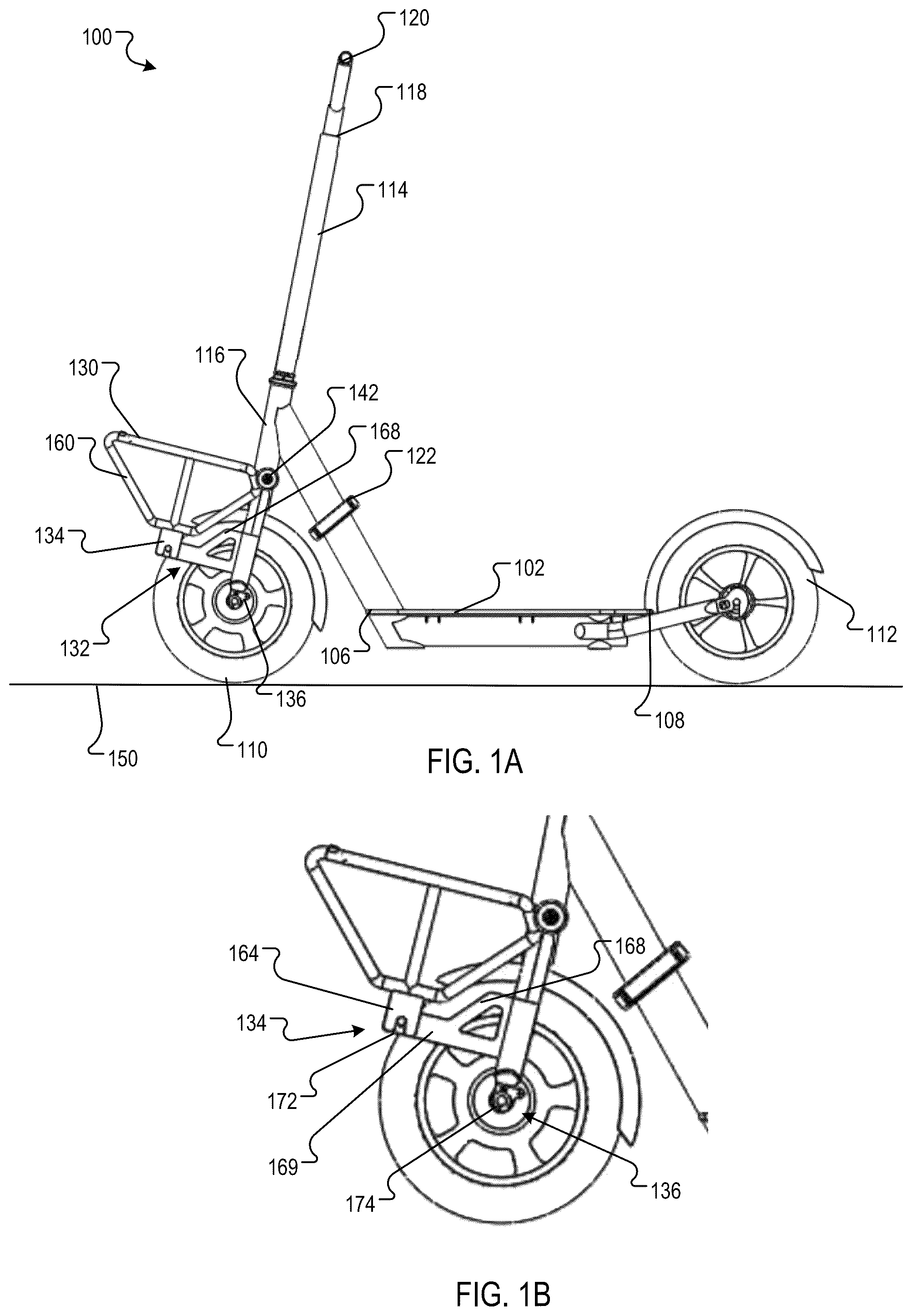 Patent US12157536 — Portable conveyance with dual function rack and stand — Figure 1