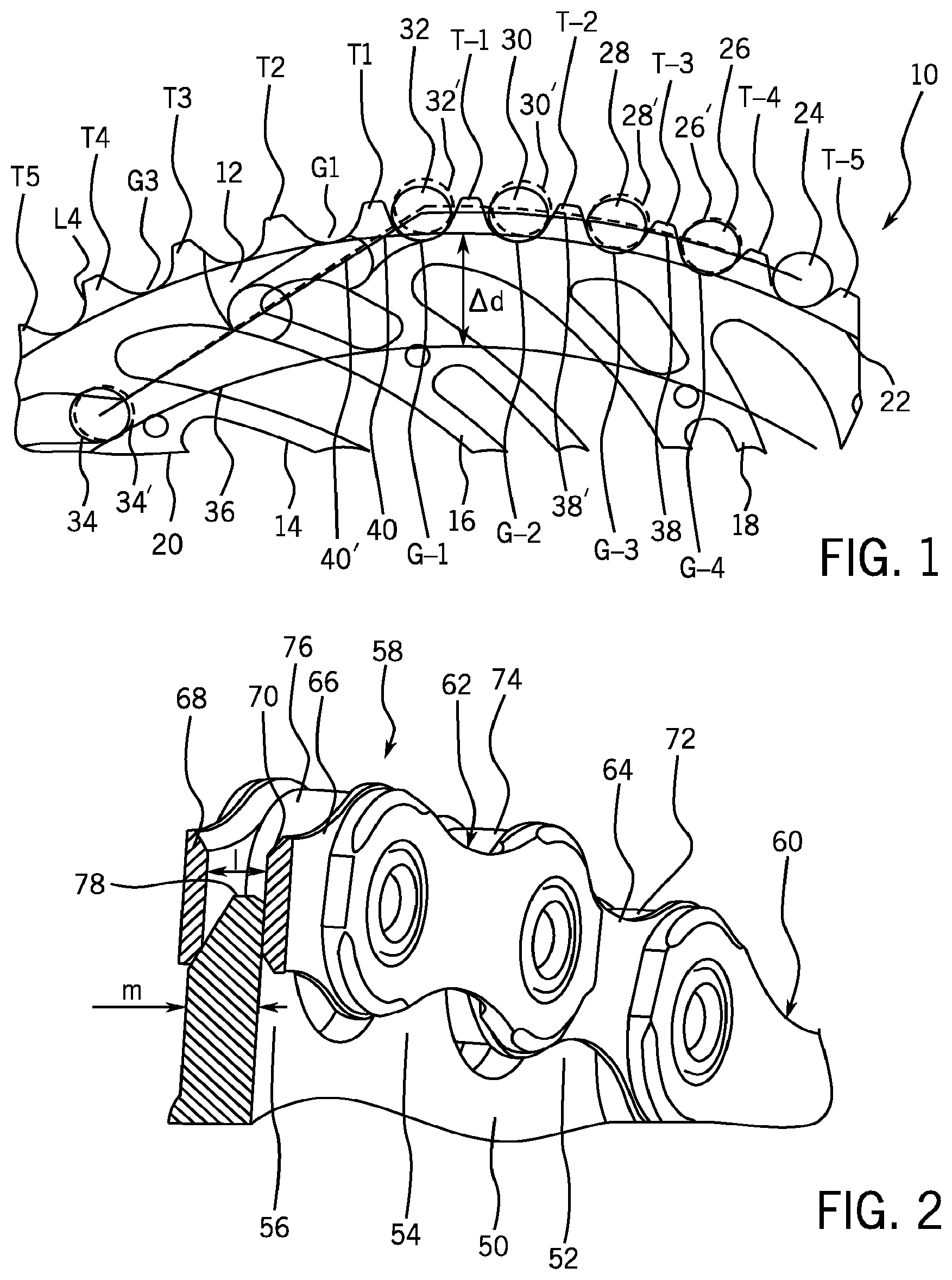 Patent US12157539 — Drive arrangement of a bicycle having a multi-sprocket arrangement — Figure 1