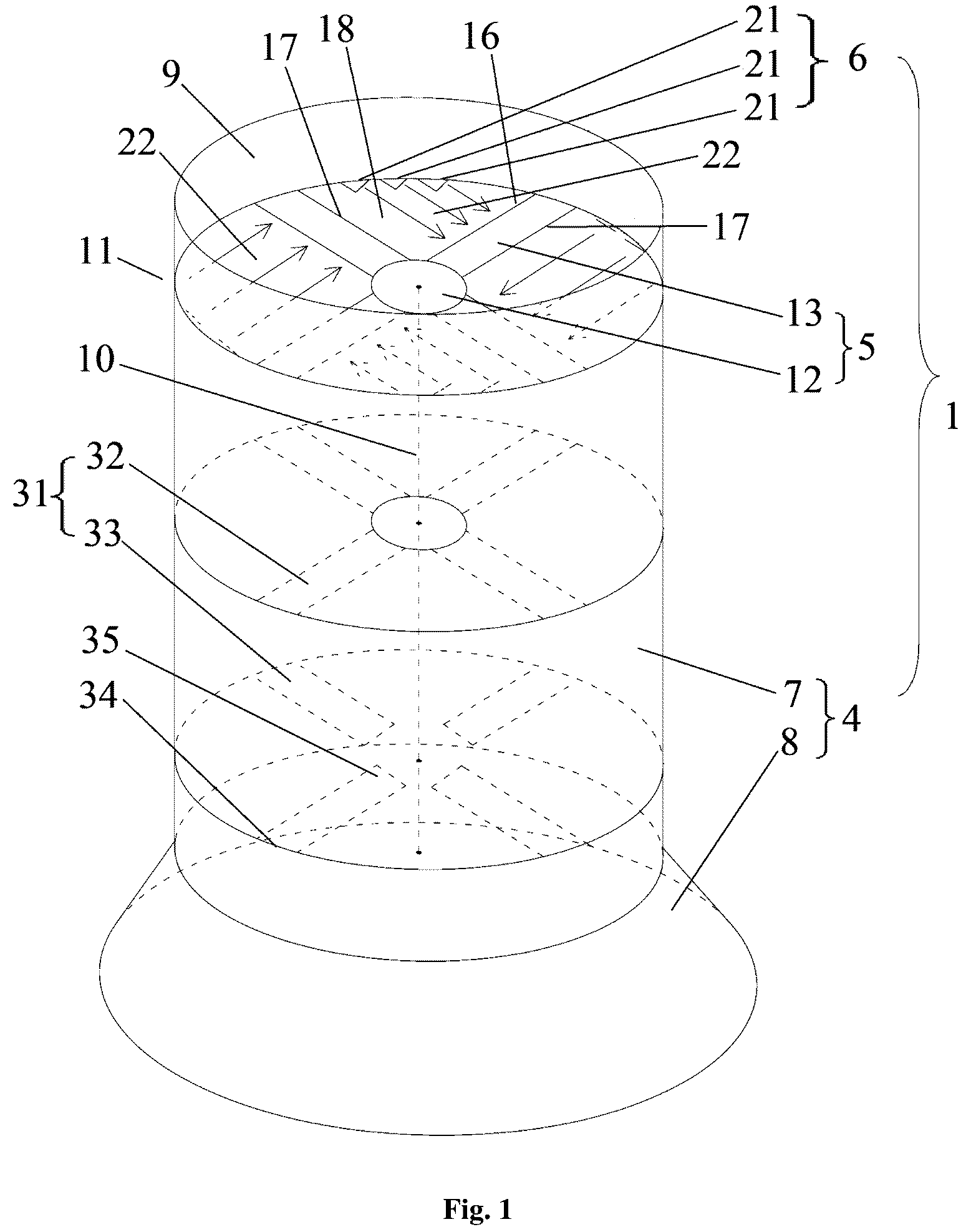 Patent US12157570 — Machine for generating lift using compressed air as power source and operation method thereof — Figure 1