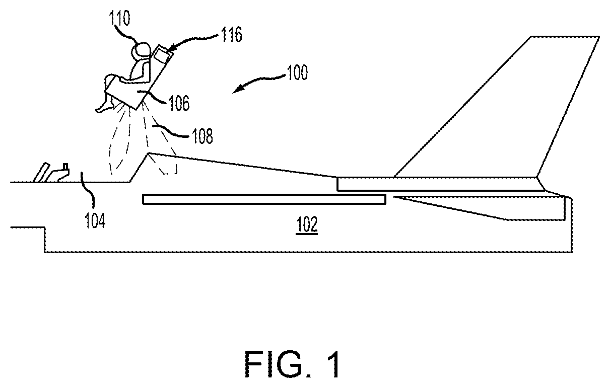 Patent US12157576 — Shock load attenuation — Figure 1