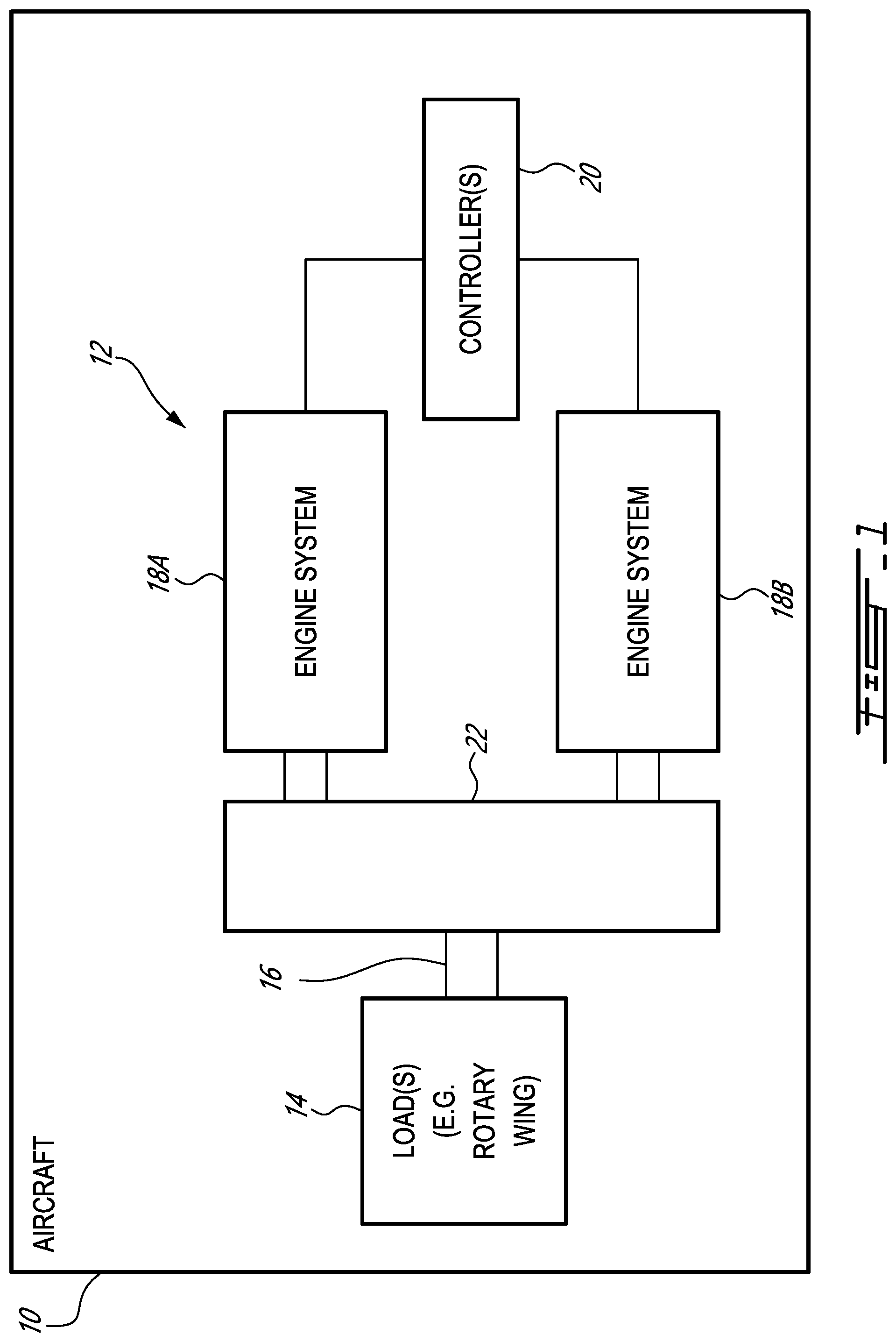 Patent US12157578 — Aircraft power plant — Figure 1
