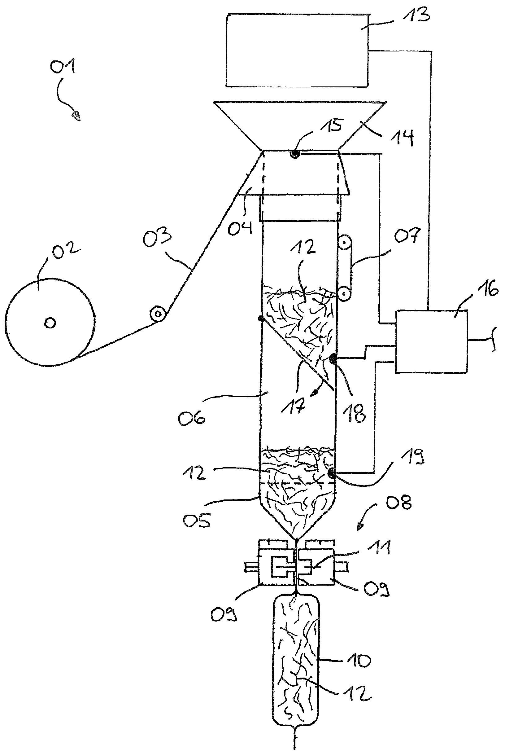 Patent US12157593 — Method for operating a bagging machine — Figure 1