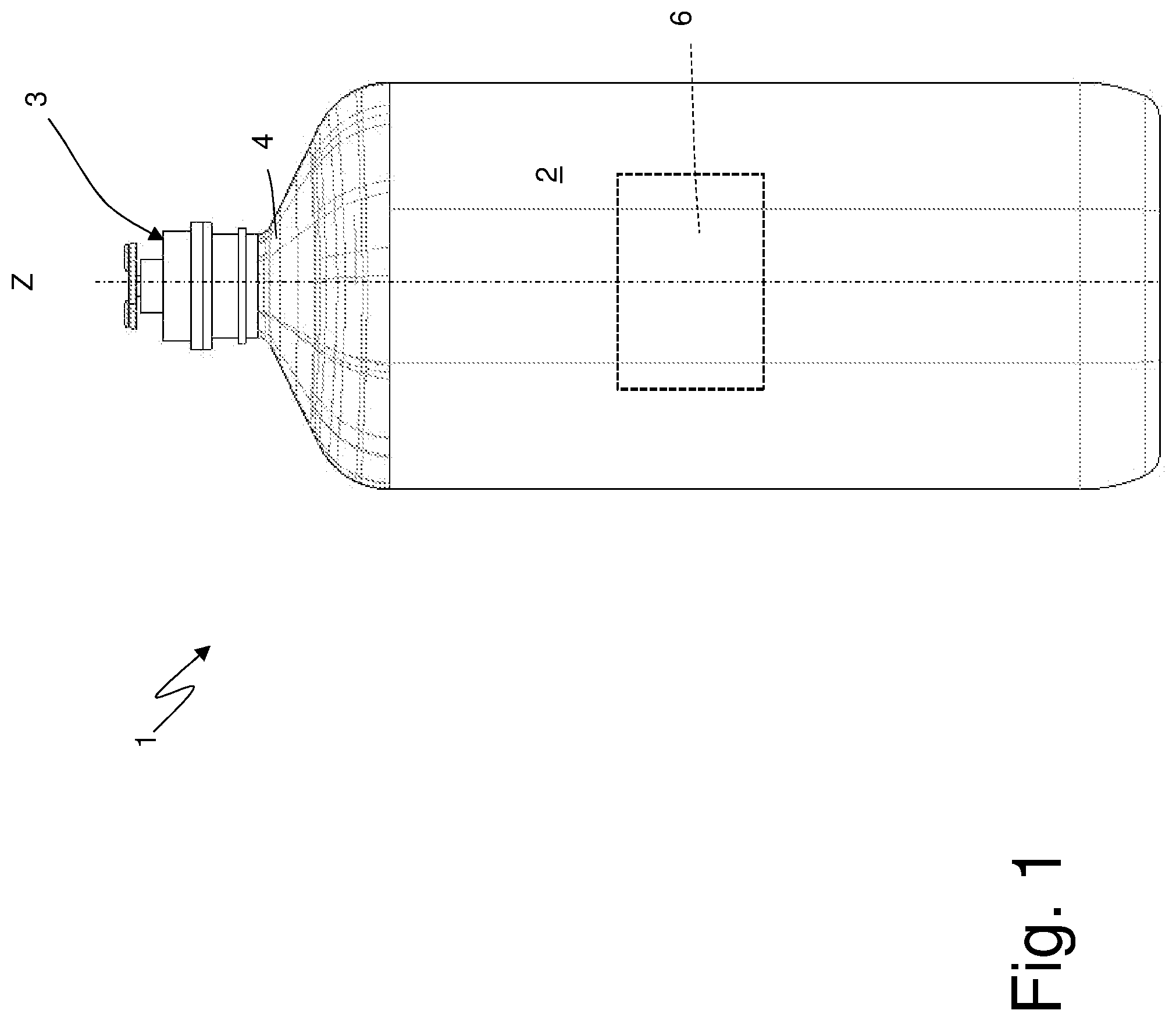 Patent US12157596 — Bottle capping station, in particular for products of the pharmaceutical industry — Figure 1