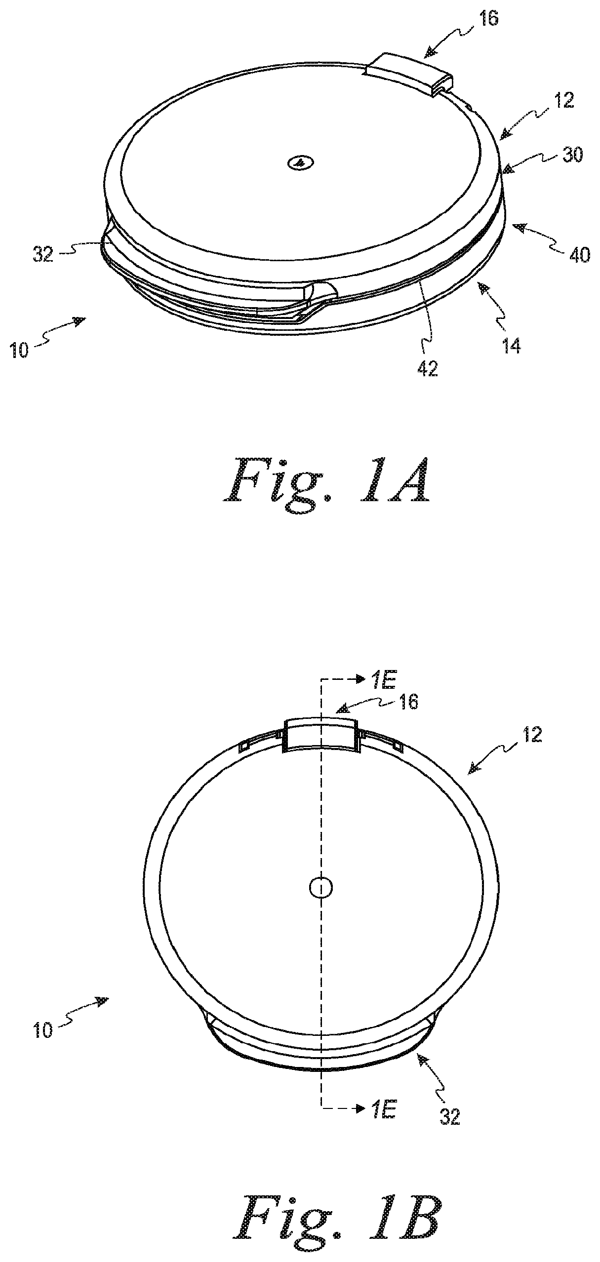 Patent US12157610 — Flip-top closure — Figure 1