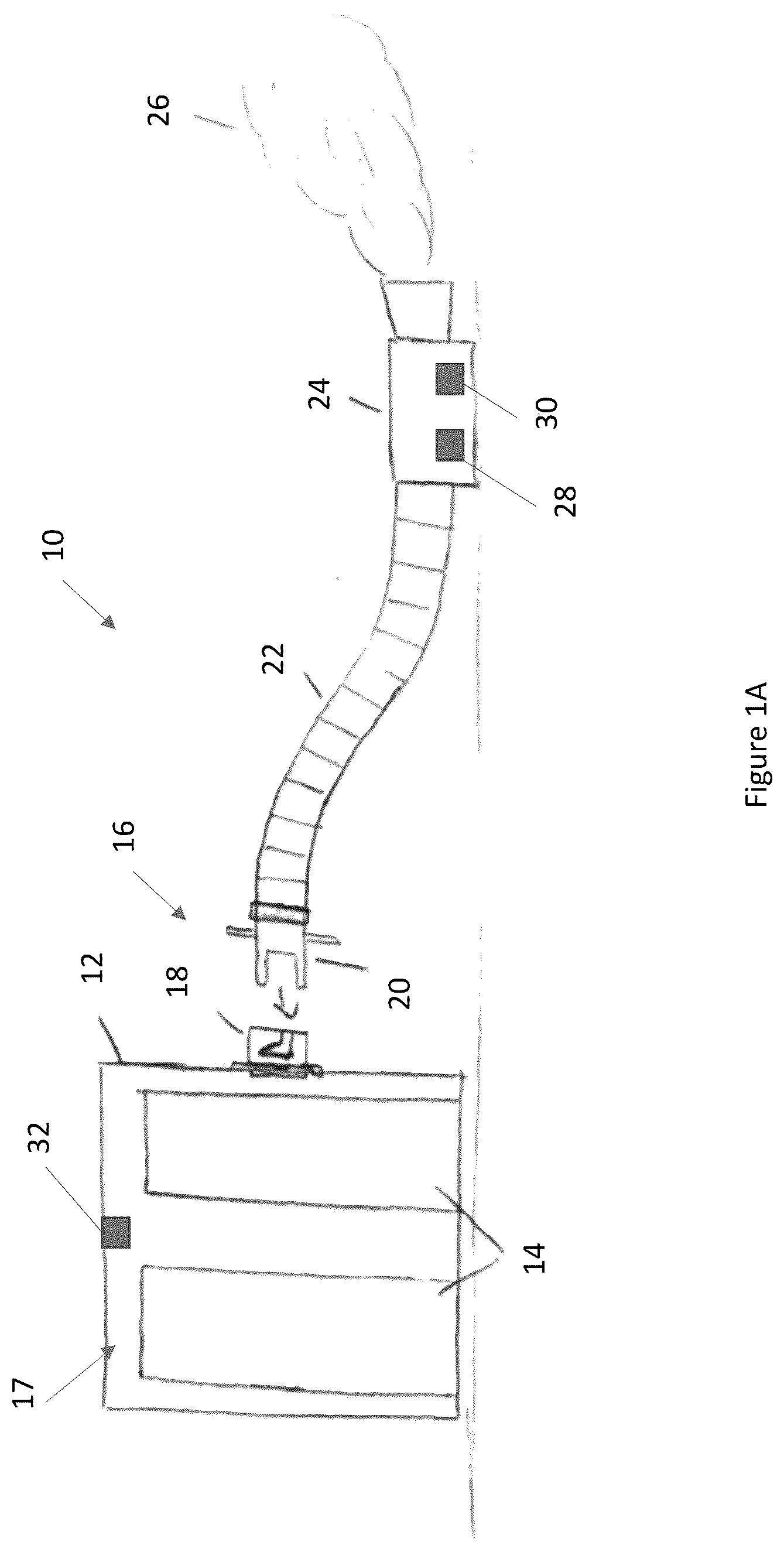 Patent US12157628 — Systems and methods for purging smoke or other gasses from containers — Figure 1