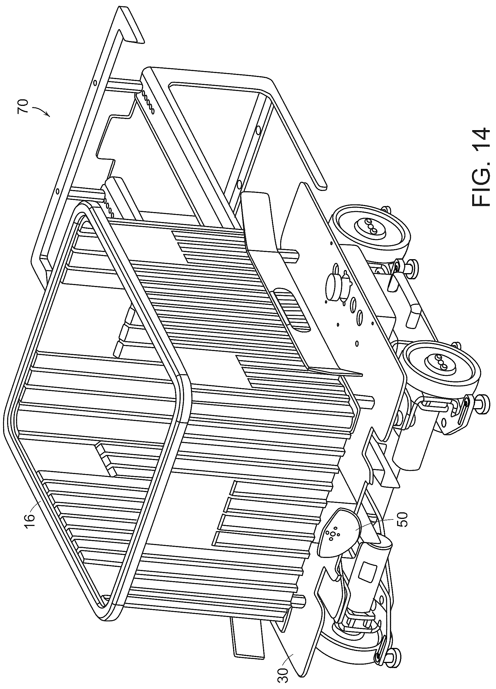 Patent US12157631 Figure 13 – Bin infeed and removal systems and methods for processing objects including mobile matrix carrier systems