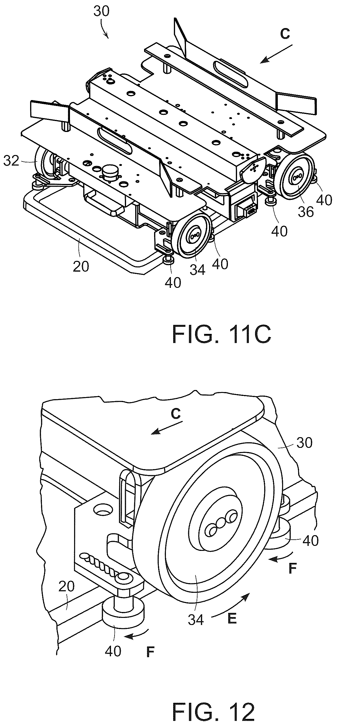 Patent US12157632 Figure 11 – Discontinuous grid system for use in systems and methods for processing objects including mobile matrix carrier systems