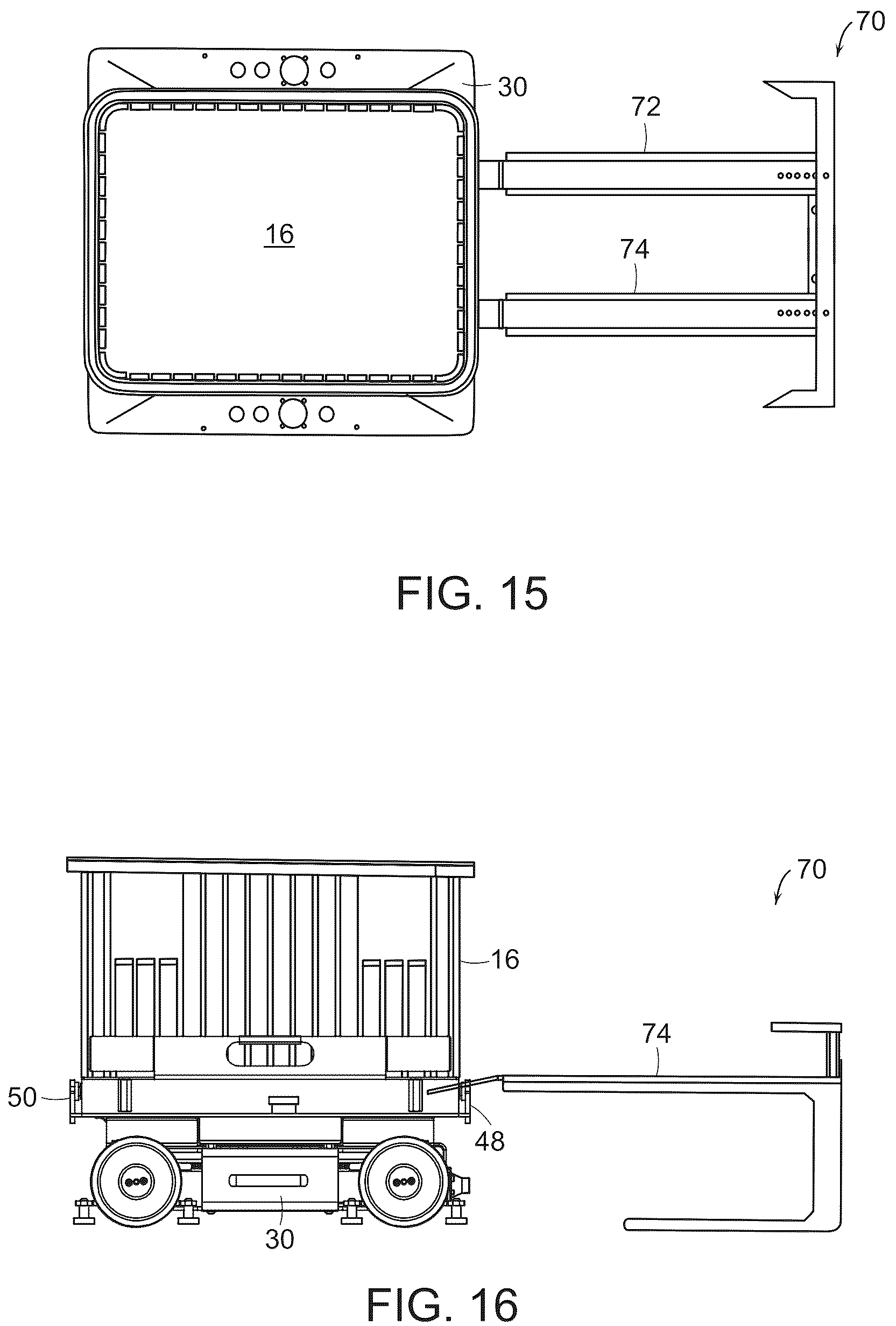 Patent US12157632 Figure 14 – Discontinuous grid system for use in systems and methods for processing objects including mobile matrix carrier systems