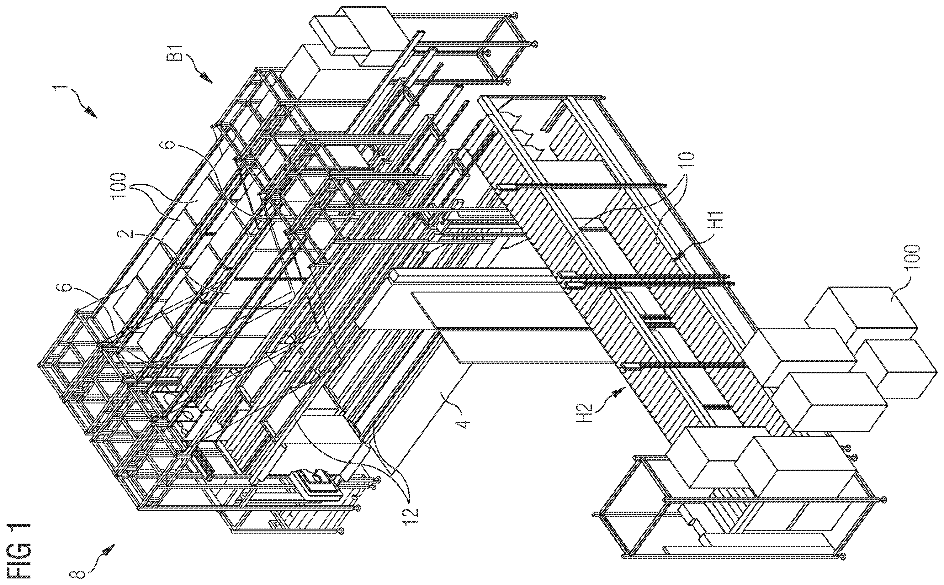 Patent US12157638 — System for sterilizing sterilization units and method for operating such a system — Figure 1