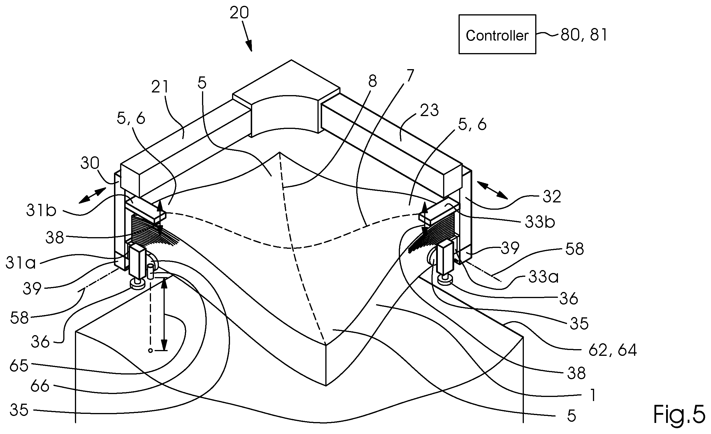 Patent US12157643 Figure 9 – Method of moving a stack of products using a robot