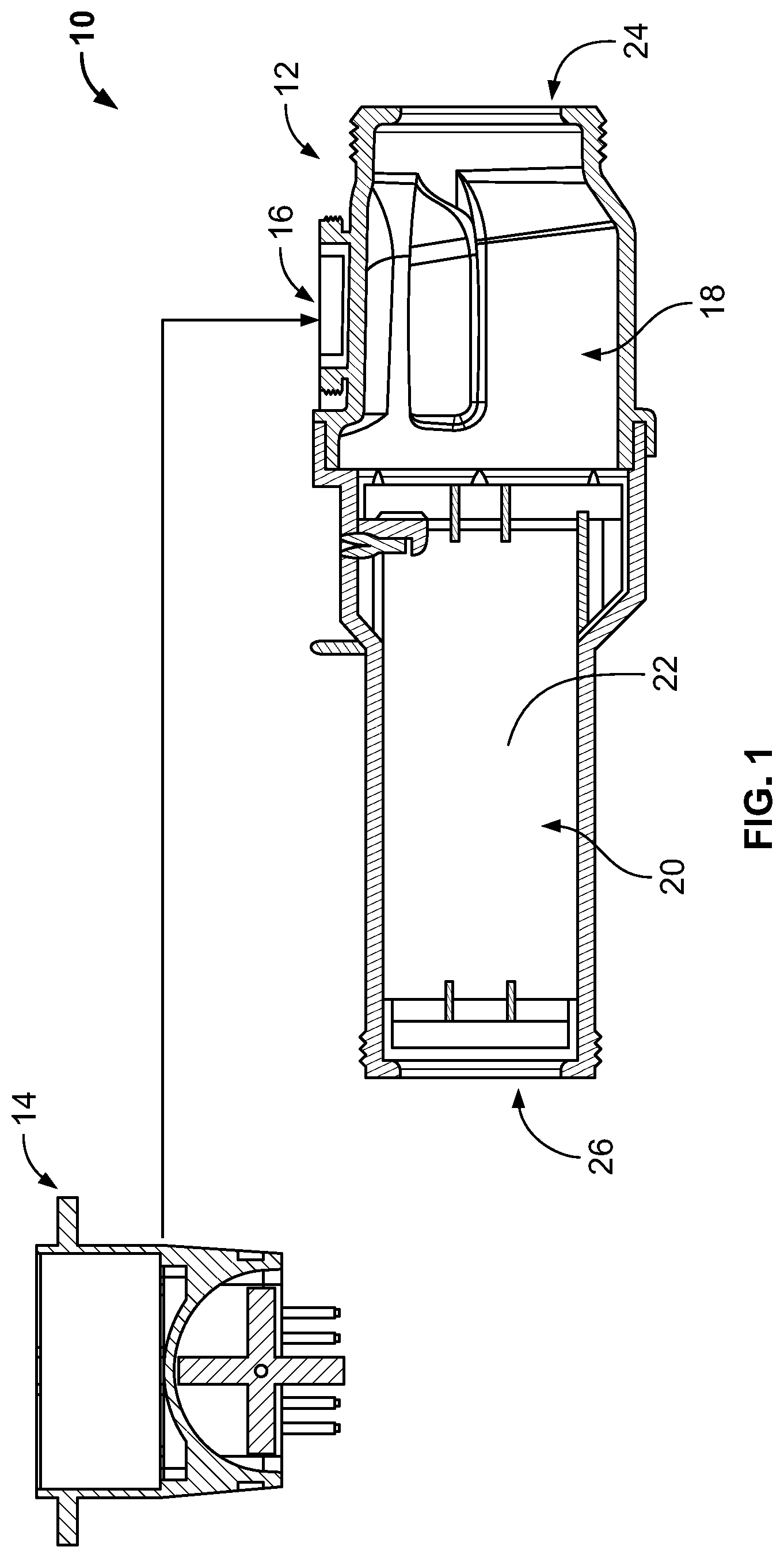 Patent US12157686 — Systems and methods for sanitizing pool and spa water — Figure 1