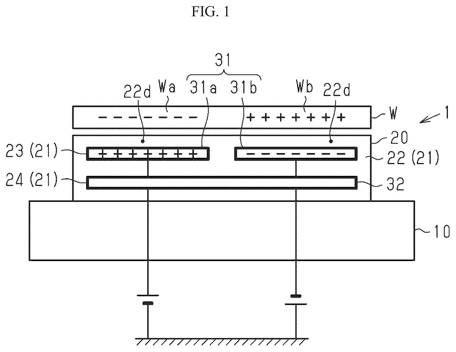 Patent US12157702 — Ceramic substrate and electrostatic chuck — Figure 1