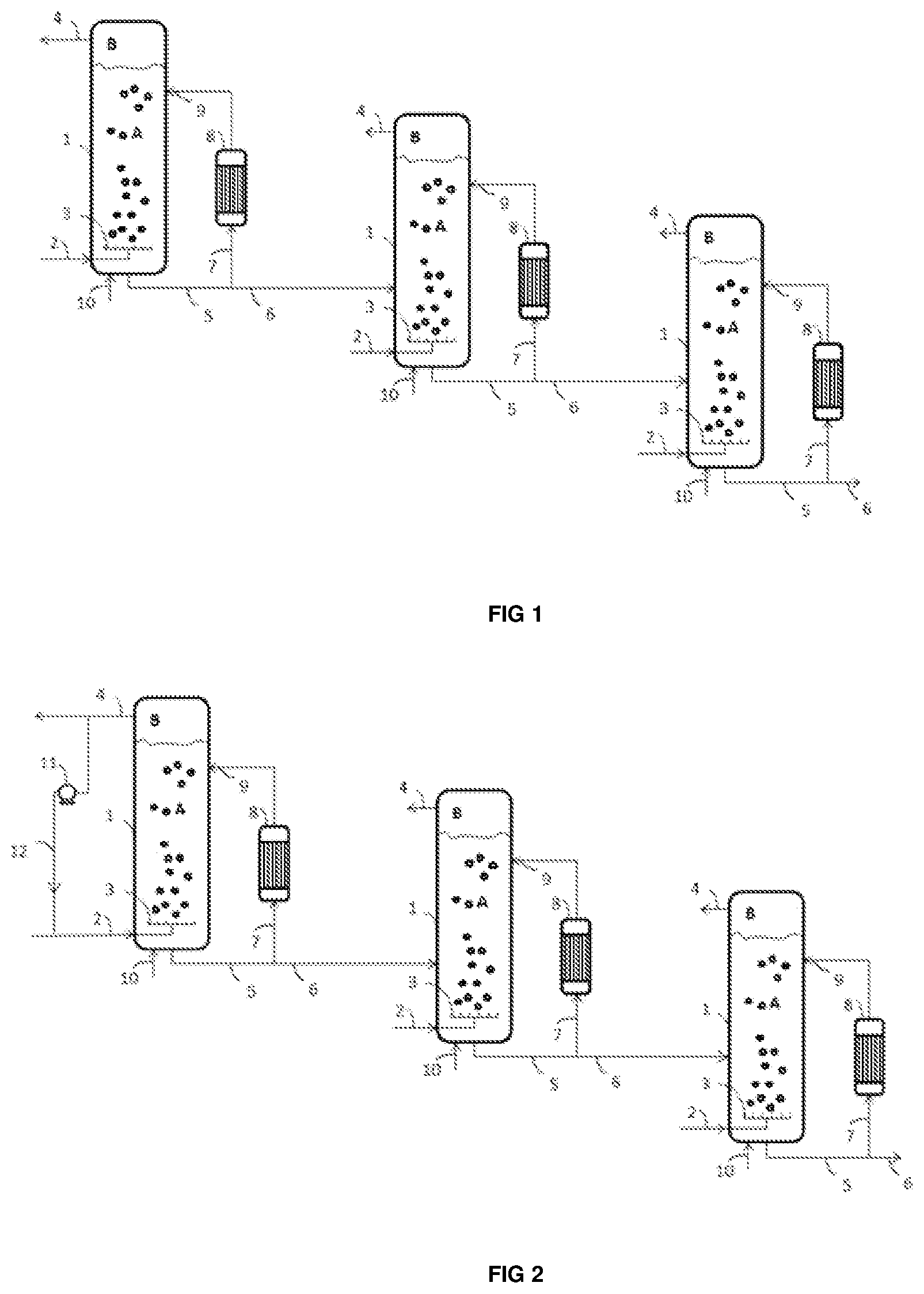 Patent US12157712 — Oligomerization process implementing the recycling of the gas headspace — Figure 1