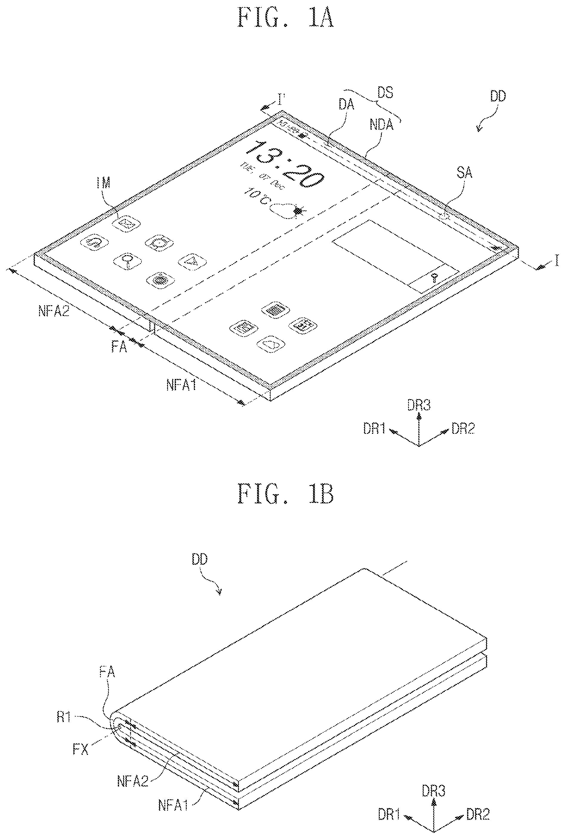 Patent US12157787 — Resin composition, method of manufacturing adhesive member including providing the resin composition, and display device including the adhesive member — Figure 1