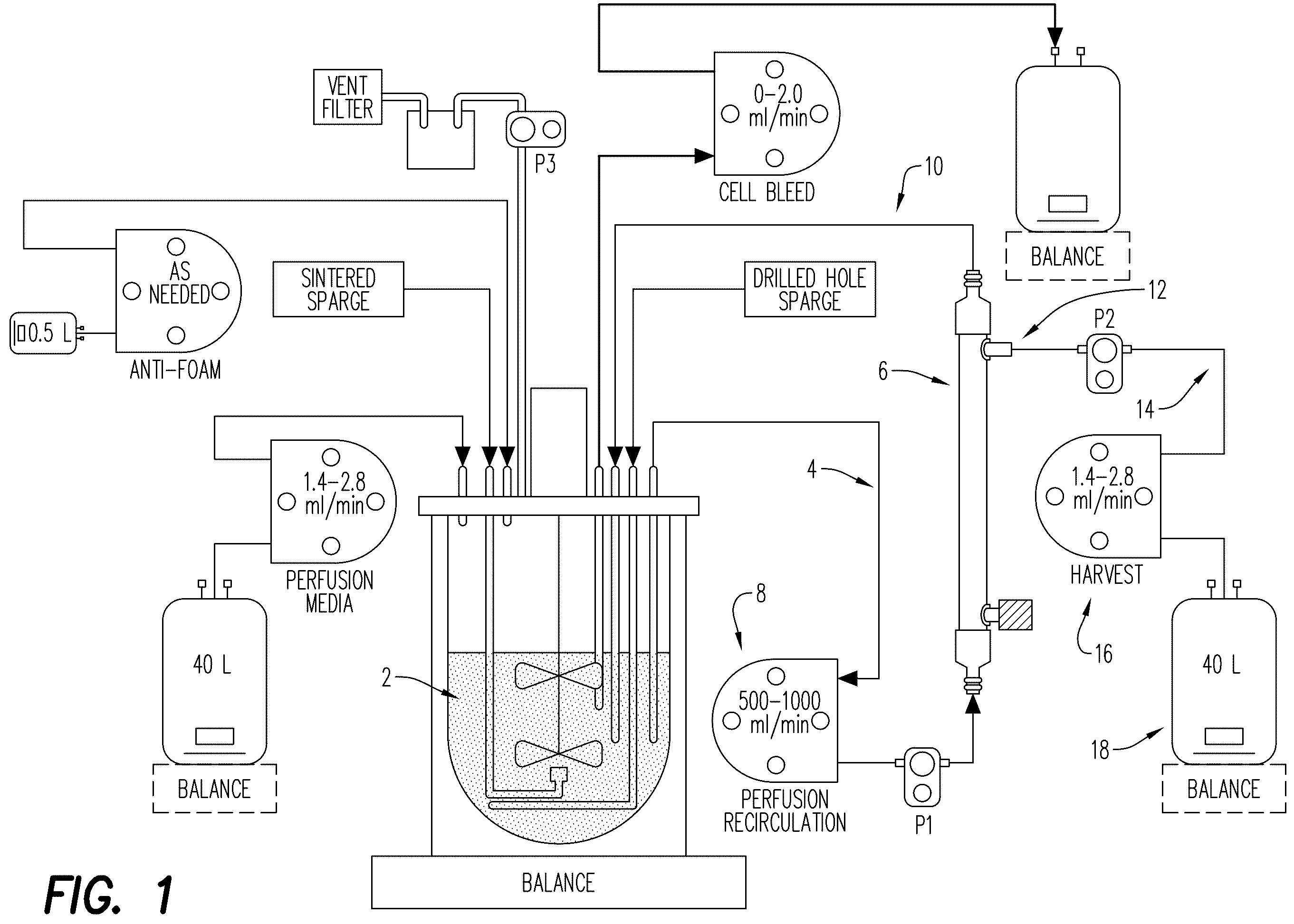Patent US12157877 — Cell retention device and method — Figure 1