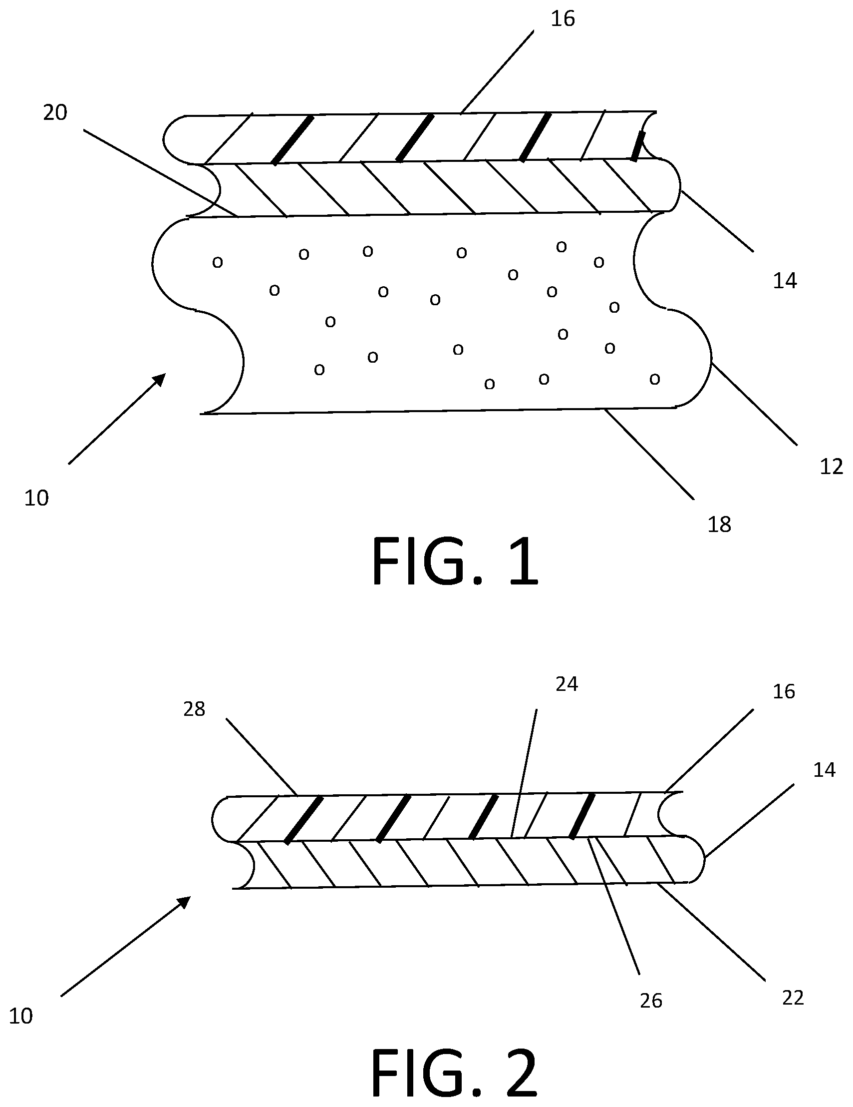 Patent US12157977 — Water resistant paper and solution for producing same and building structure employing same — Figure 1