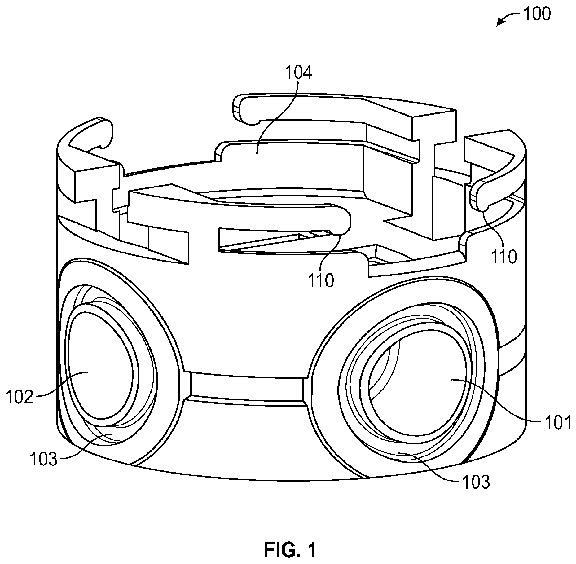Patent US12157992 — Universal rough-in valve and manifold — Figure 1