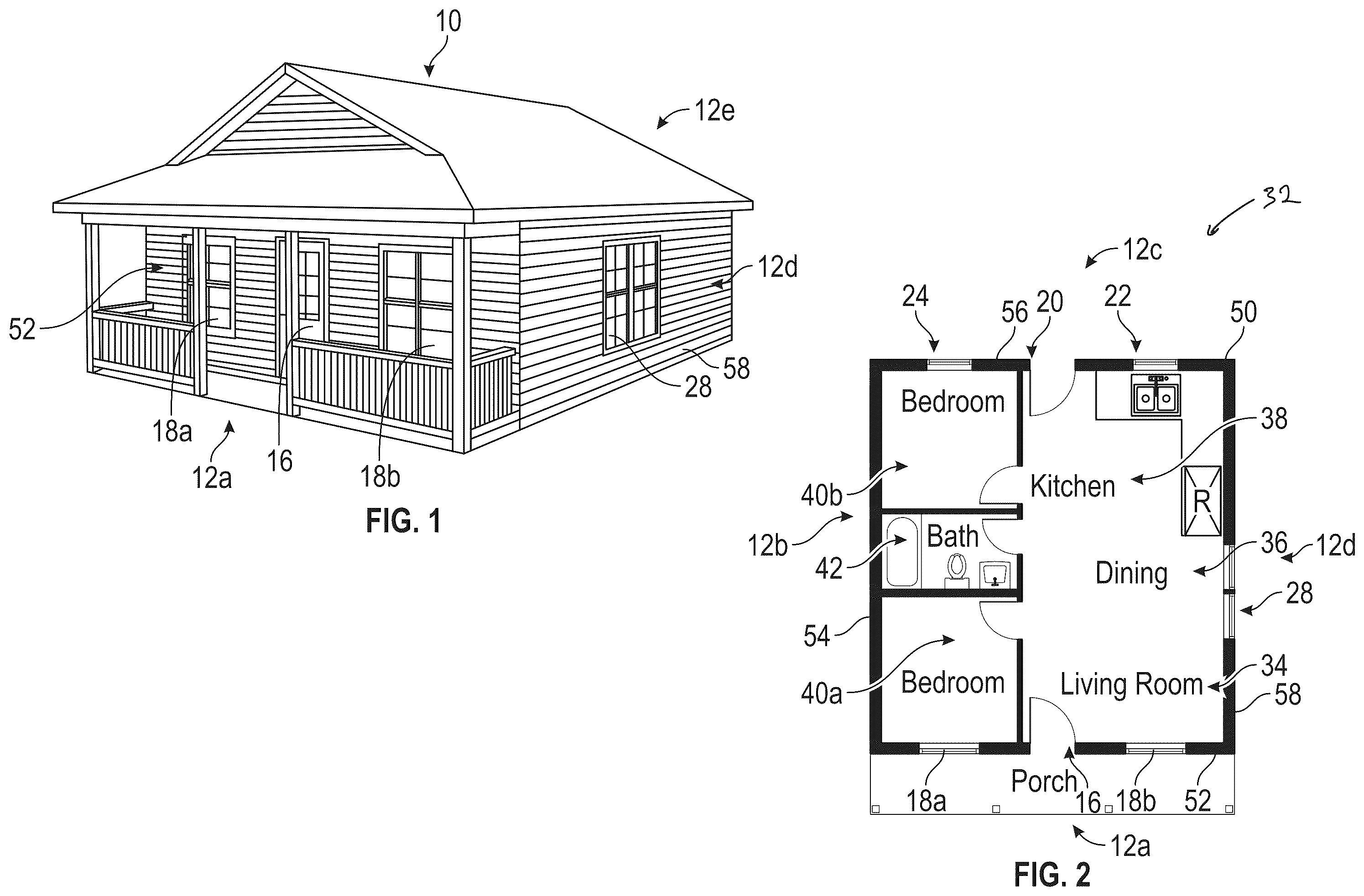 Patent US12157996 — Construction systems for post frame buildings and structures — Figure 1