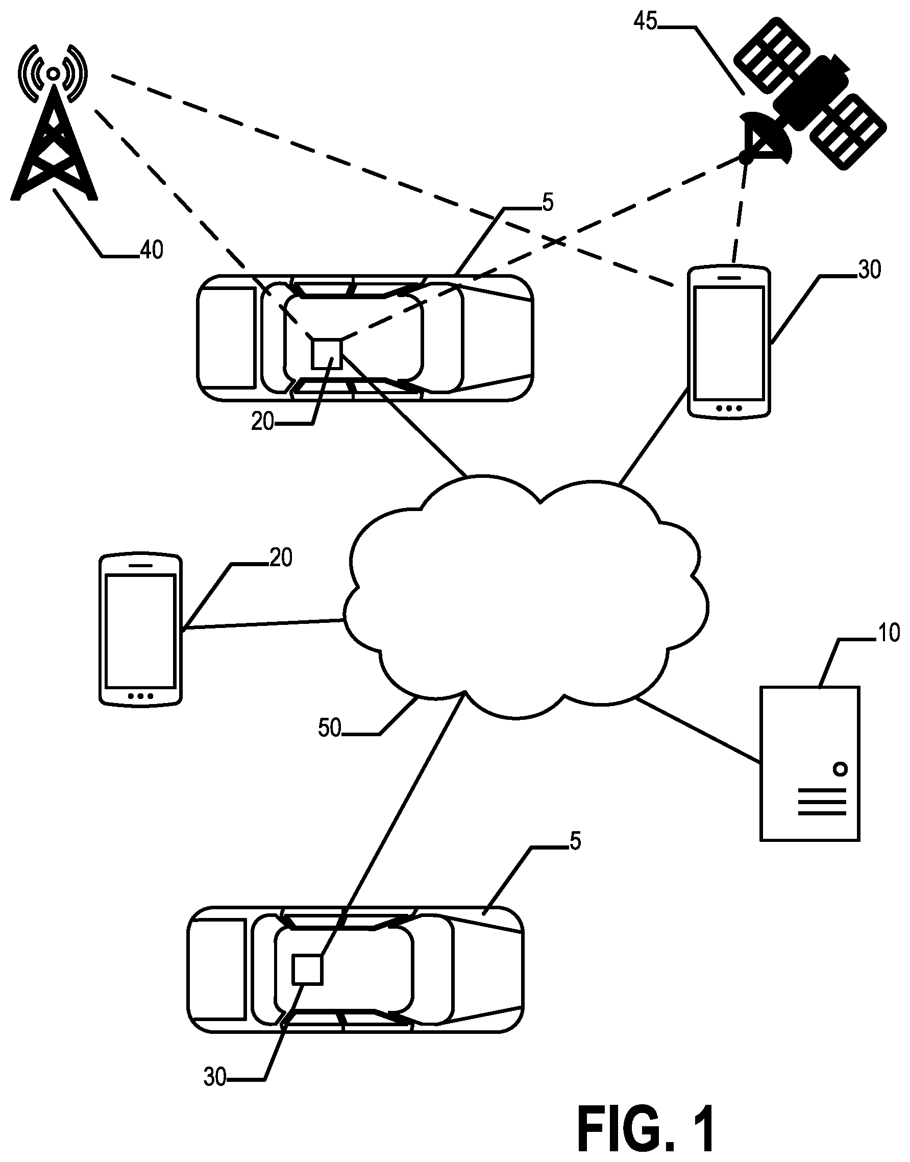 Patent US12158355 — Generating and using positioning indices — Figure 1