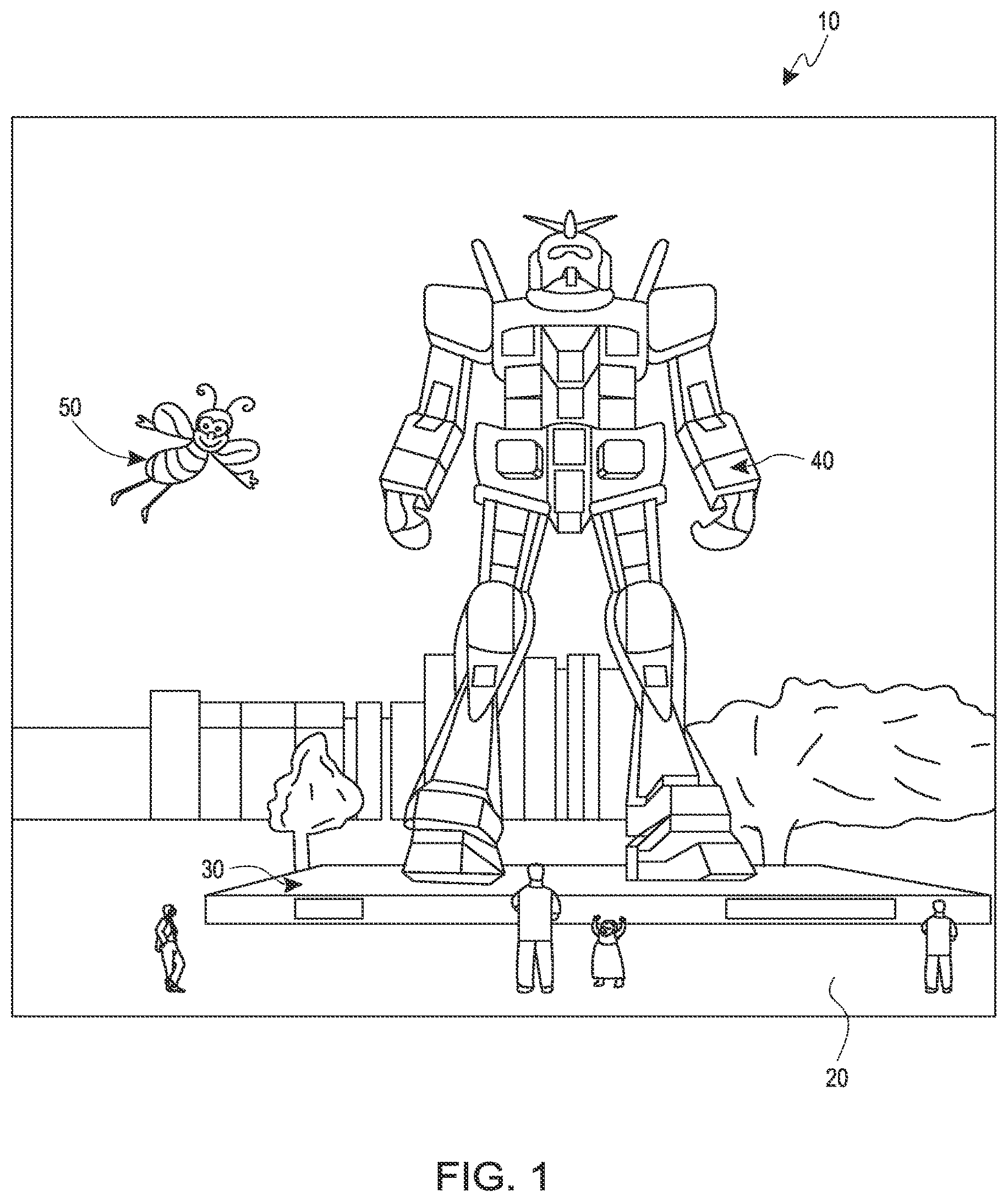 Patent US12158577 — Display system with low-latency pupil tracker — Figure 1