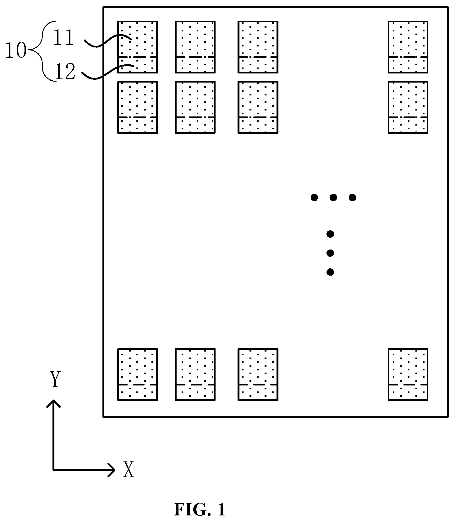 Patent US12158642 — Display panel and display apparatus — Figure 1