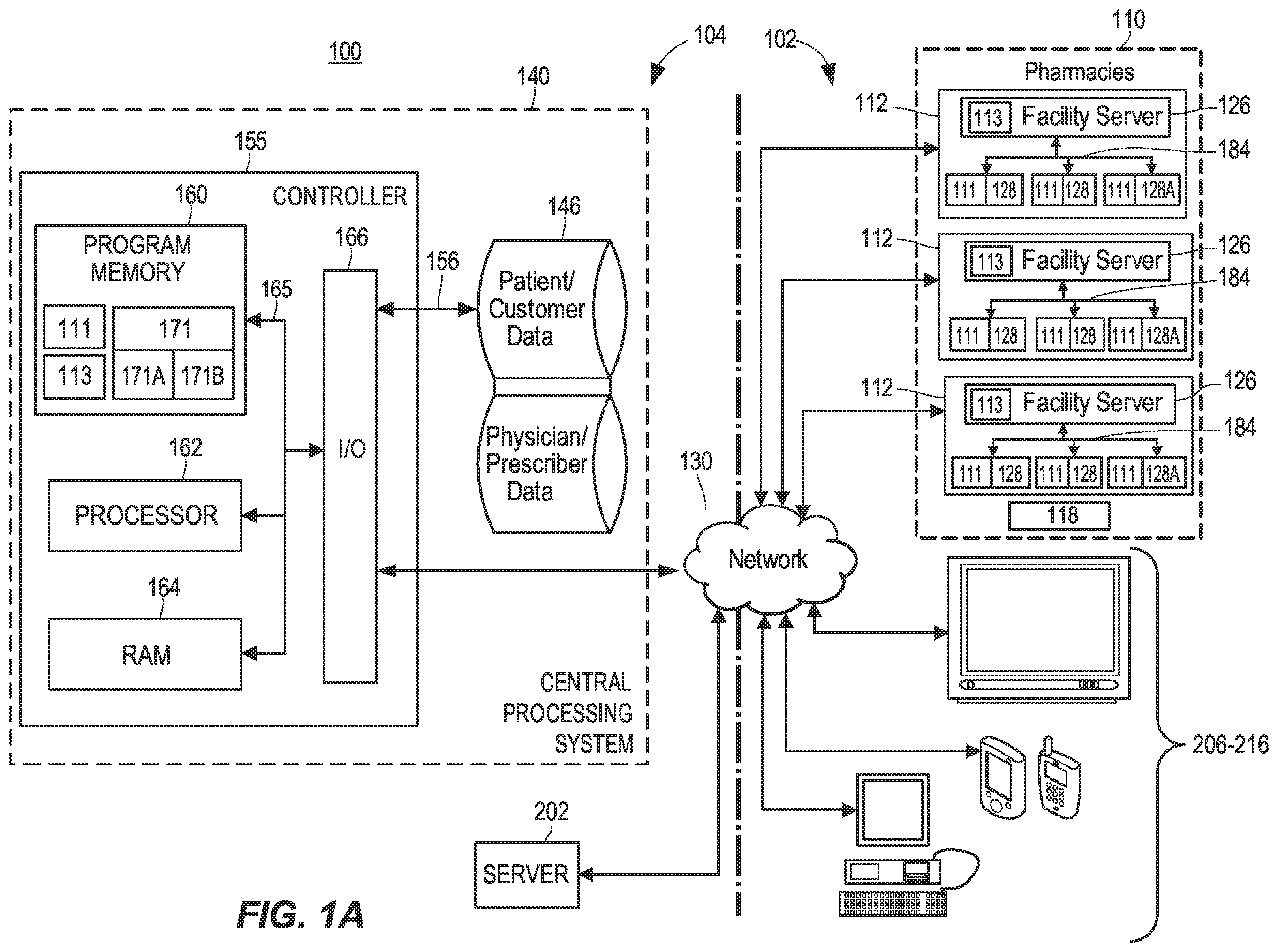 Patent US12165216 — Systems and methods for automatic recording of insurance card information — Figure 1