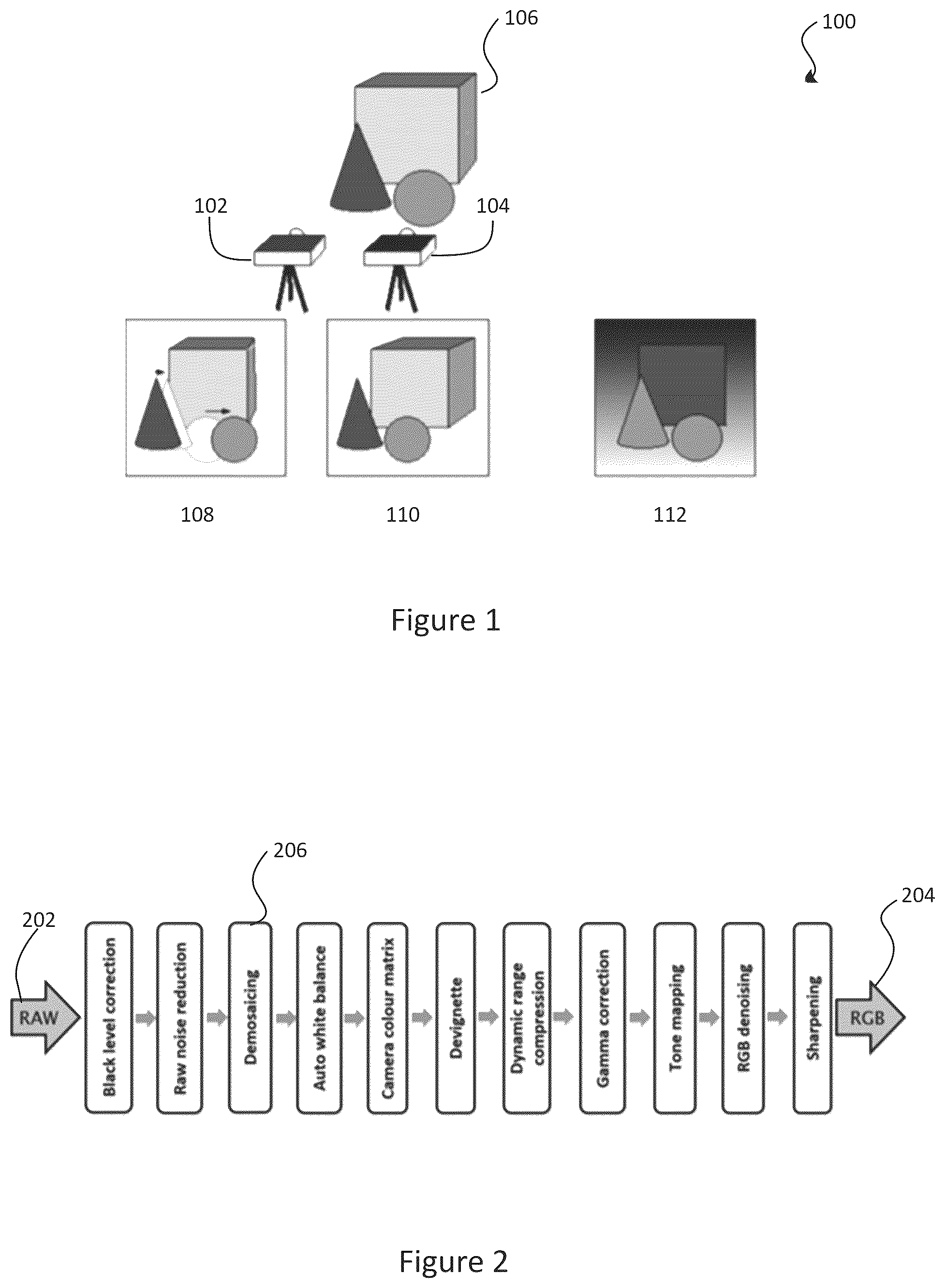 Patent US12165346 — Device and method for depth estimation using color images — Figure 1