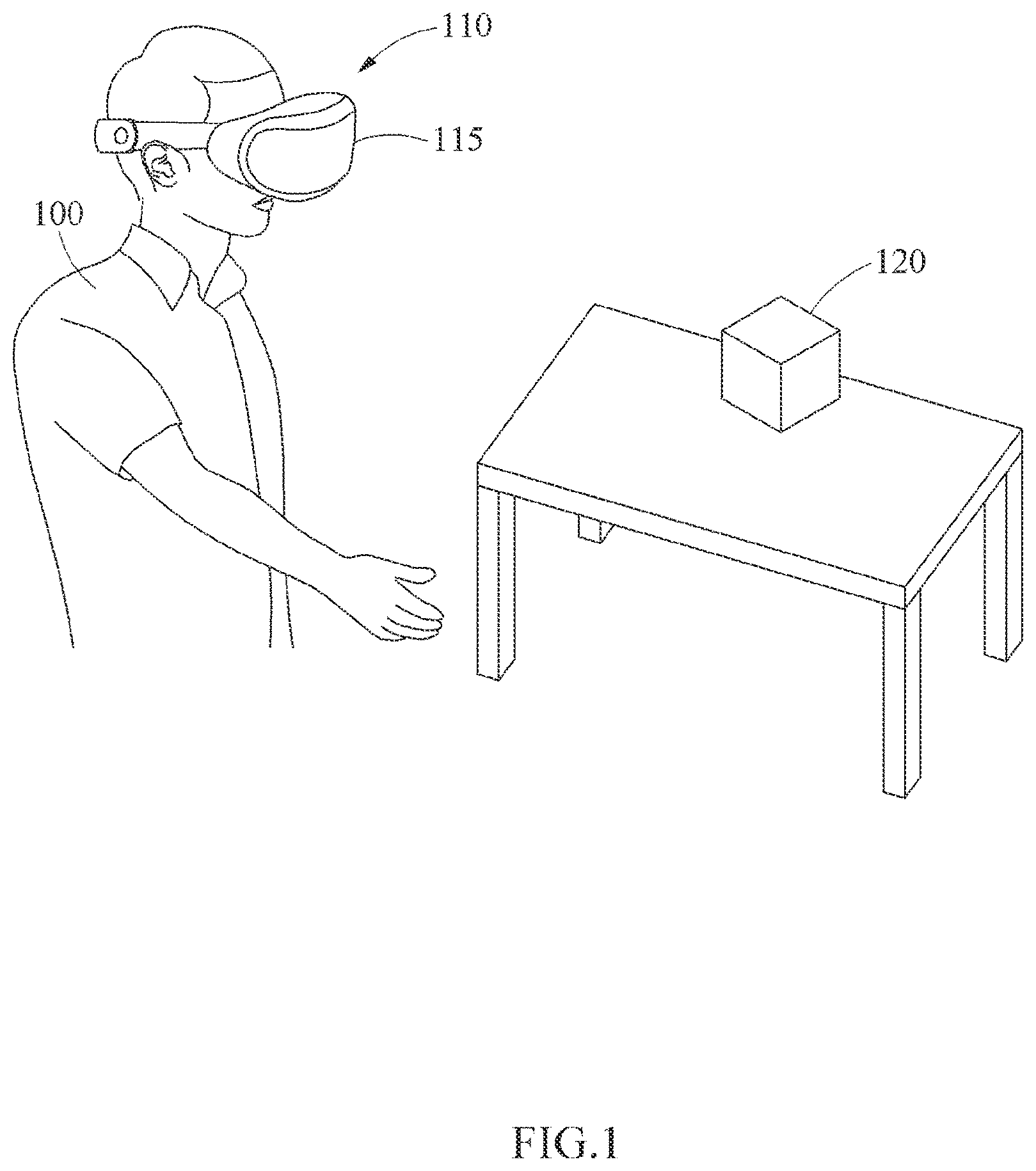 Patent US12165351 — Method and apparatus with pose estimation — Figure 1