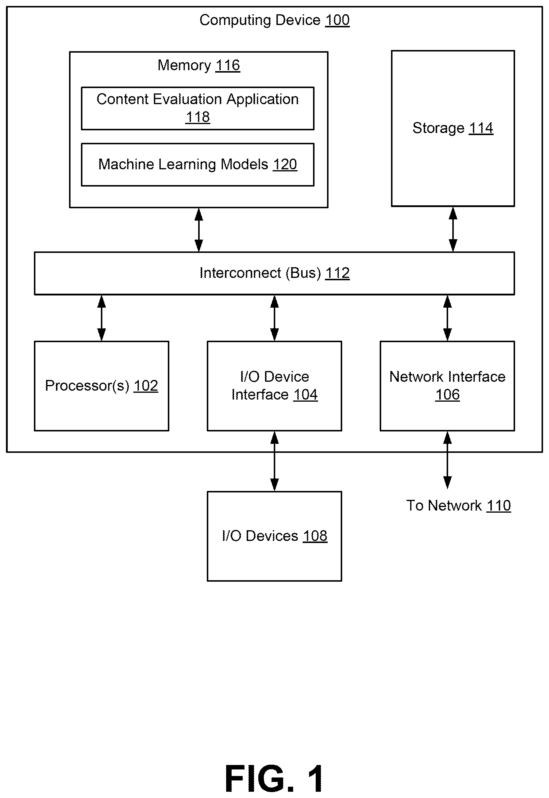 Patent US12165382 — Behavior-based computer vision model for content selection — Figure 1