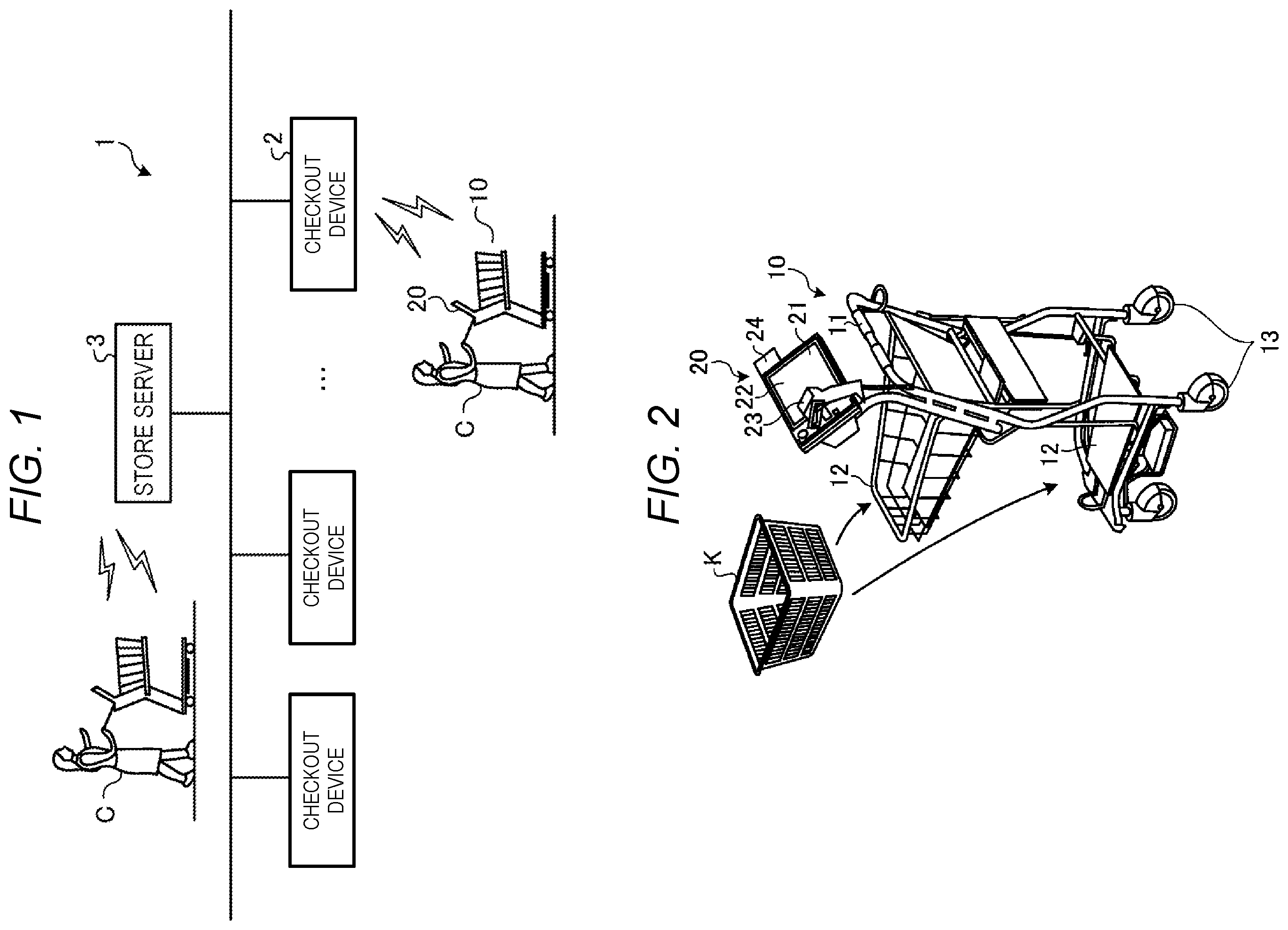 Patent US12165481 — Mobile registration terminal and method for registering an age-restricted commodity — Figure 1