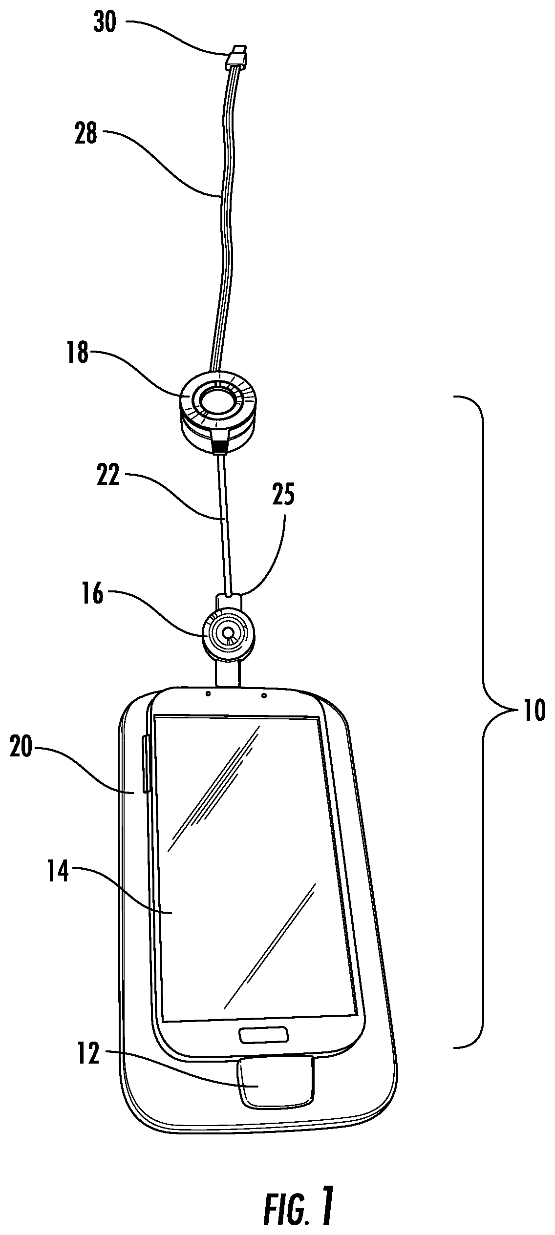 Patent US12165483 — Systems and methods for protecting retail display merchandise from theft — Figure 1