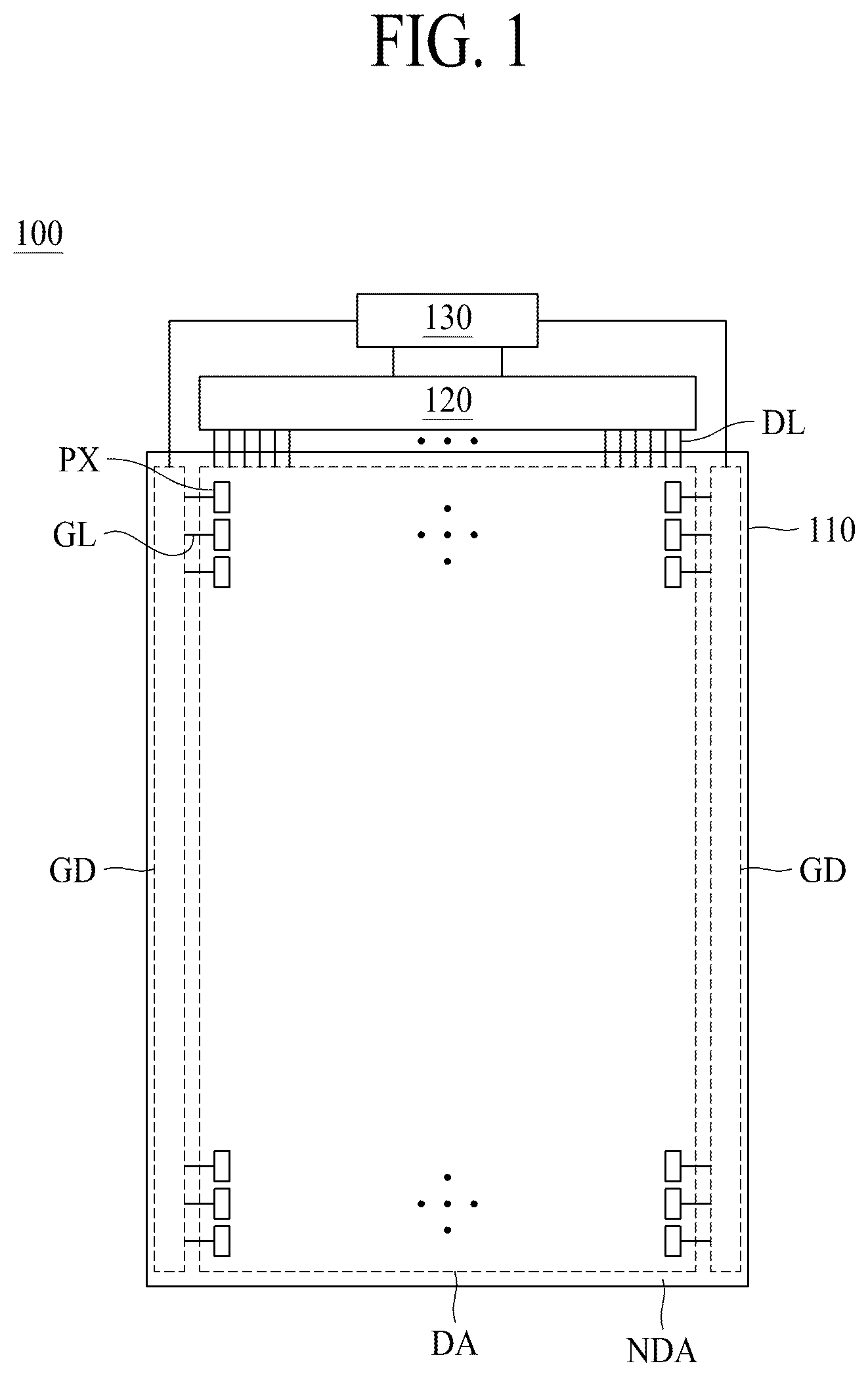 Patent US12165585 — Display apparatus — Figure 1