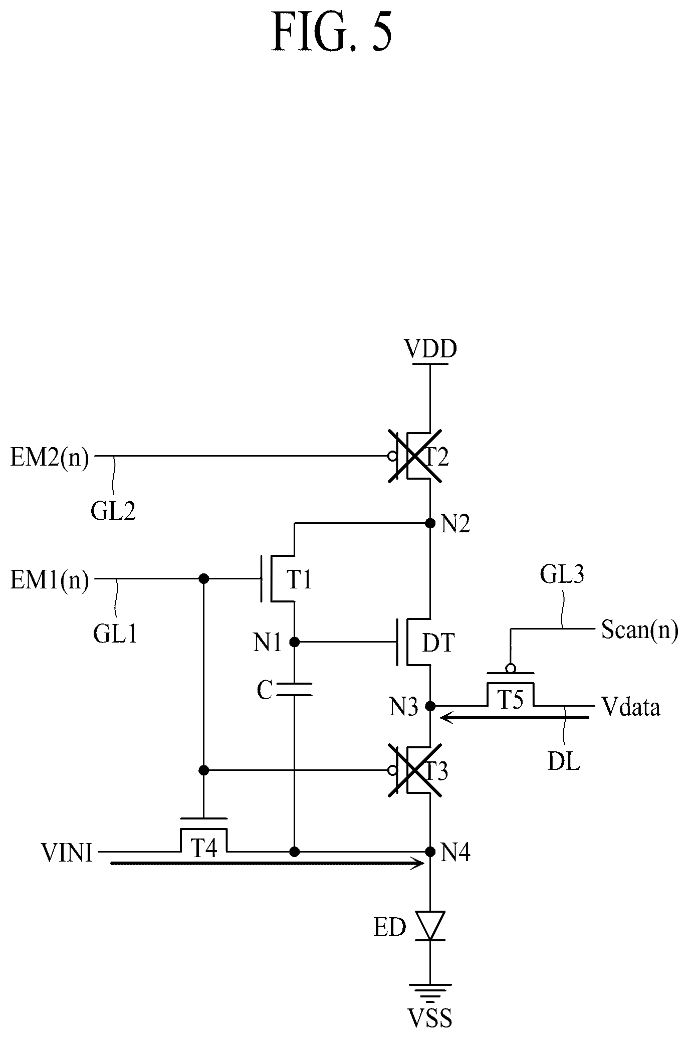 Patent US12165585 Figure 5 – Display apparatus