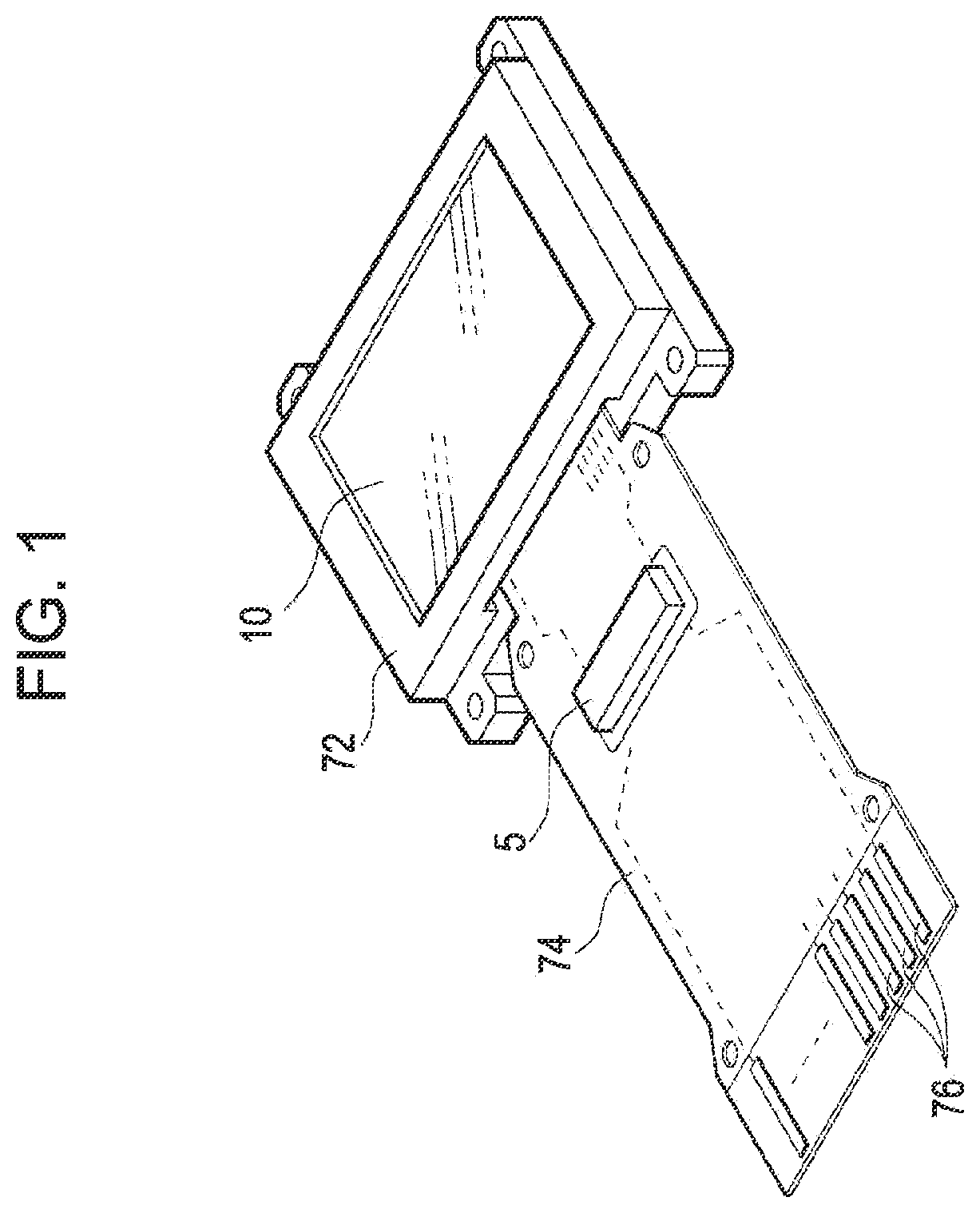 Patent US12165602 — Electro-optical device having a storage capacitor formed by a data line and a potential line — Figure 1