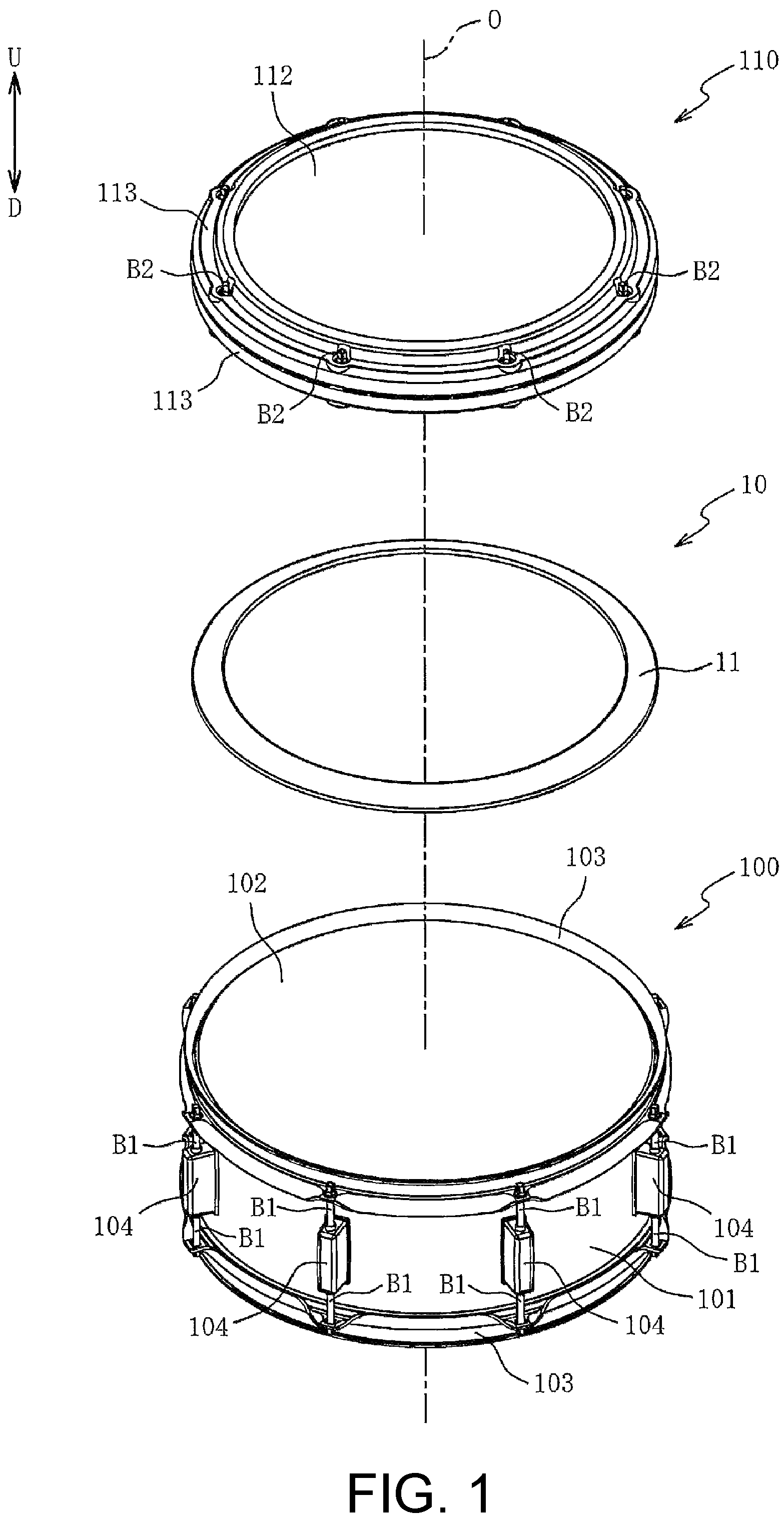 Patent US12165620 — Support body, attachment, and support method — Figure 1