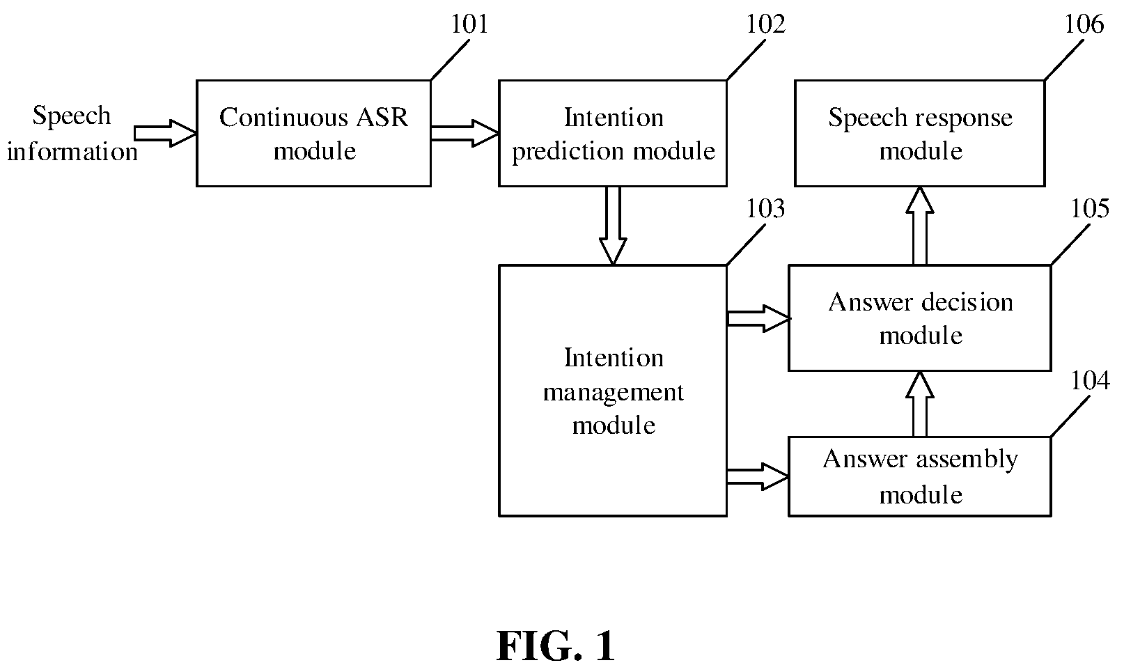 Patent US12165640 — Response method, terminal, and storage medium for speech response — Figure 1