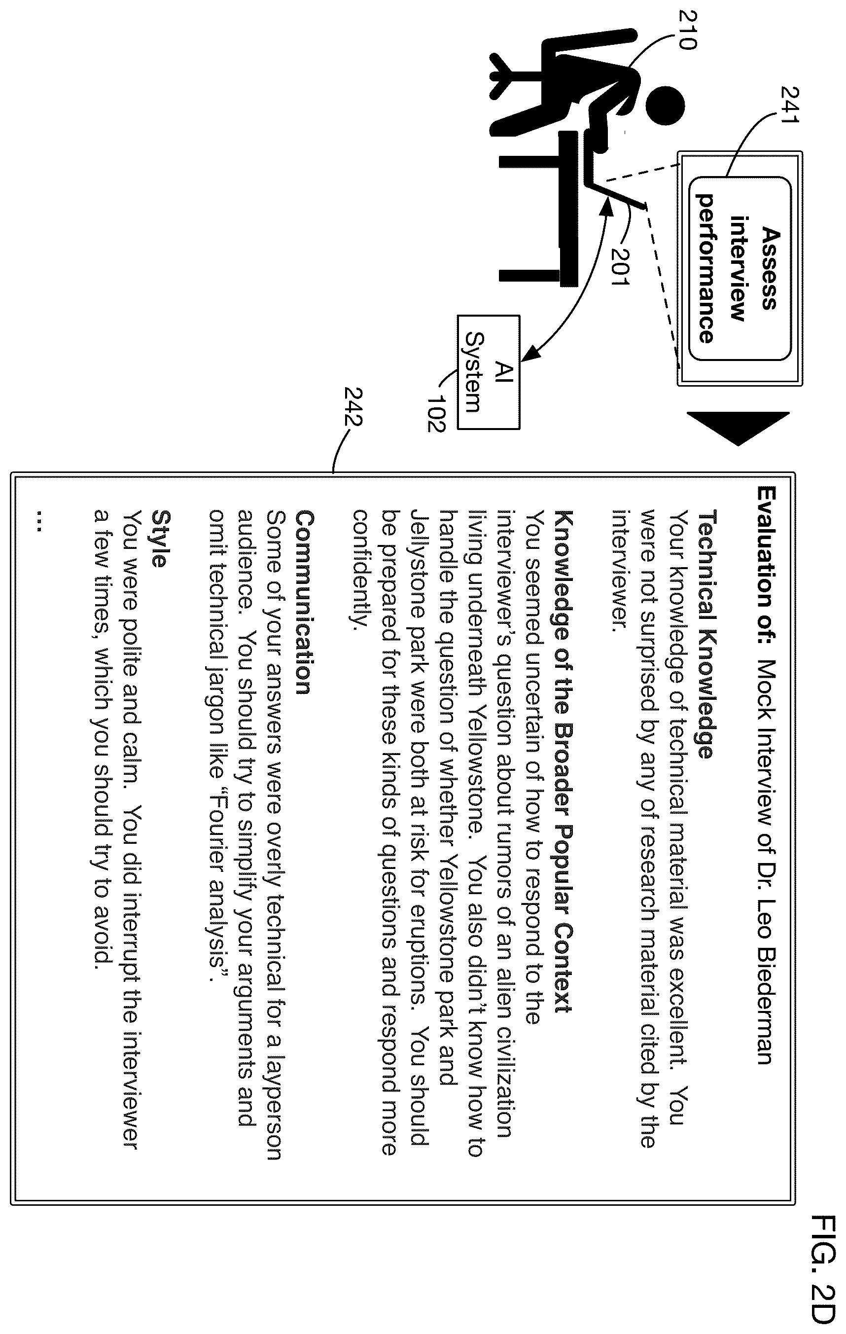 Patent US12165655 Figure 8 – System that conducts dialogs using artificial intelligence