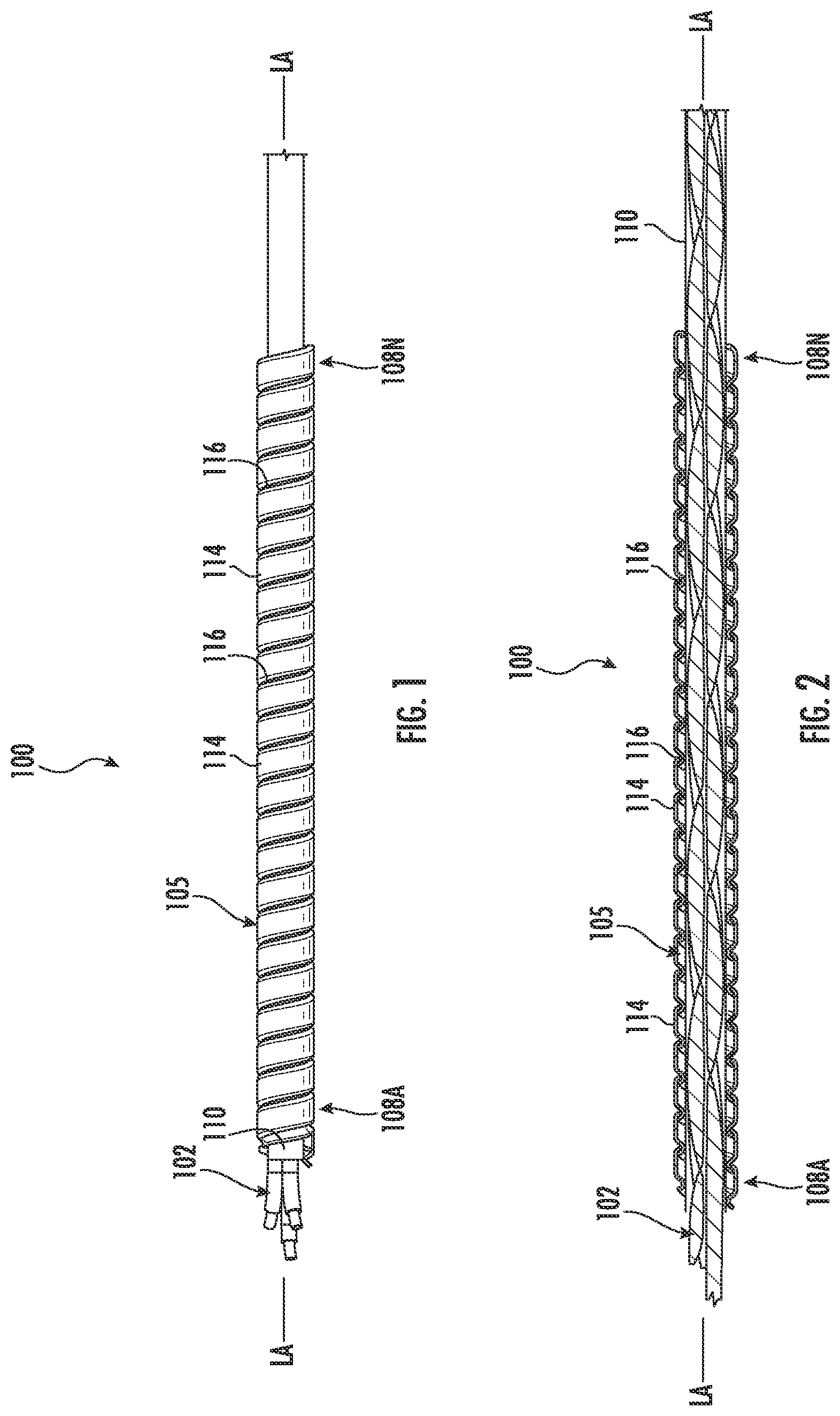 Patent US12165791 — Low-profile cable armor — Figure 1