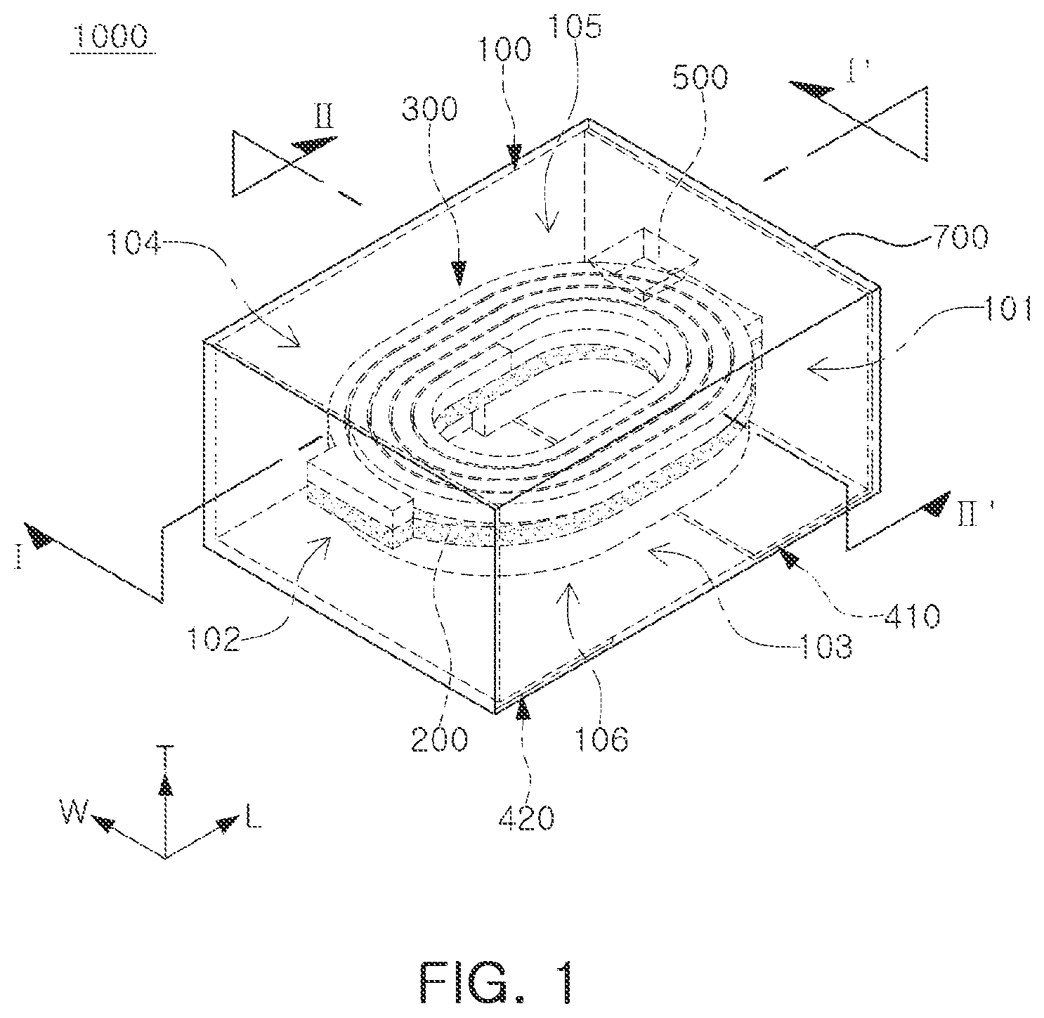 Patent US12165801 — Coil component — Figure 1