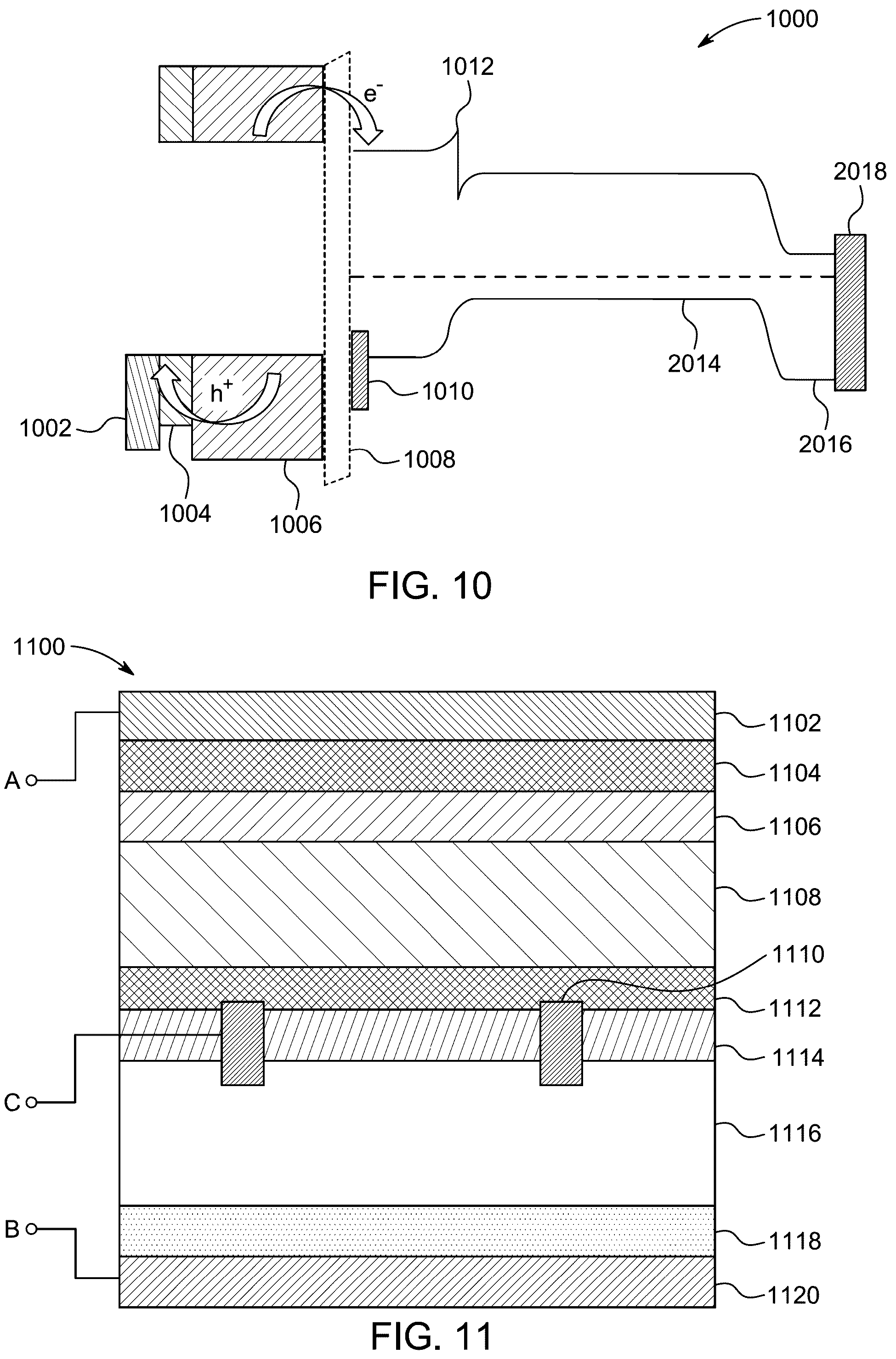 Patent US12165816 Figure 10 – Perovskite solar cell with silicon dioxide antireflection layer