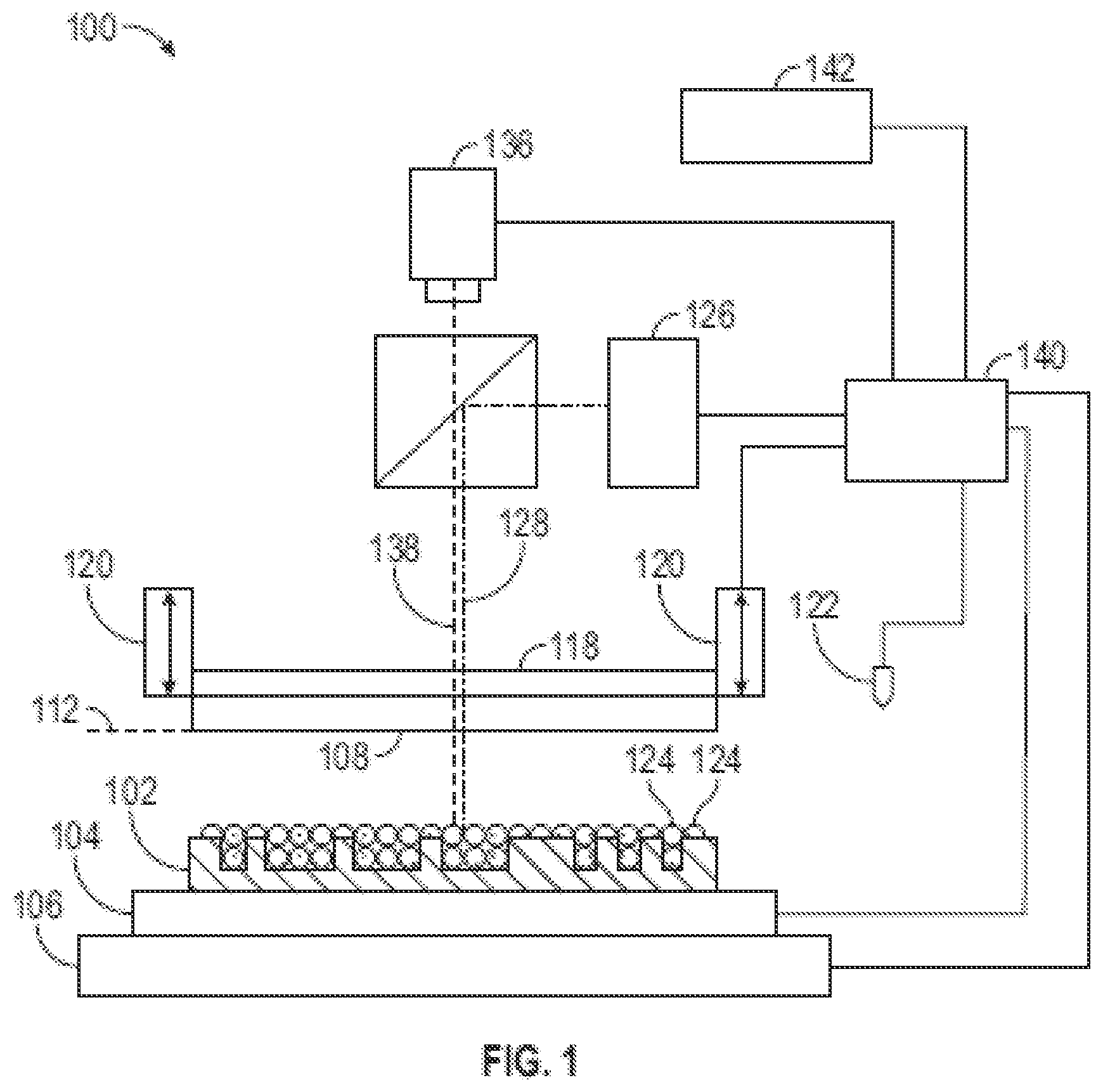 Patent US12165903 — Chuck assembly, planarization process, apparatus and method of manufacturing an article — Figure 1