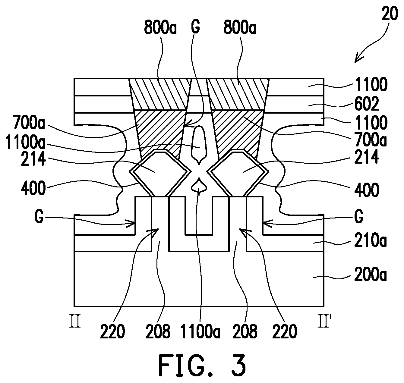 Patent US12165925 Figure 20 – Fin field effect transistor having airgap and method for manufacturing the same