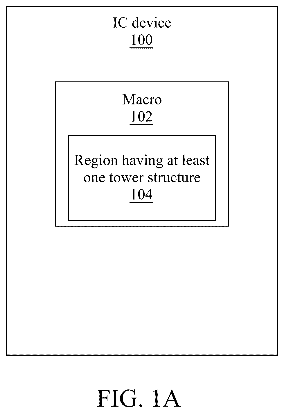 Patent US12165969 Figure 1 – Integrated circuit device and method