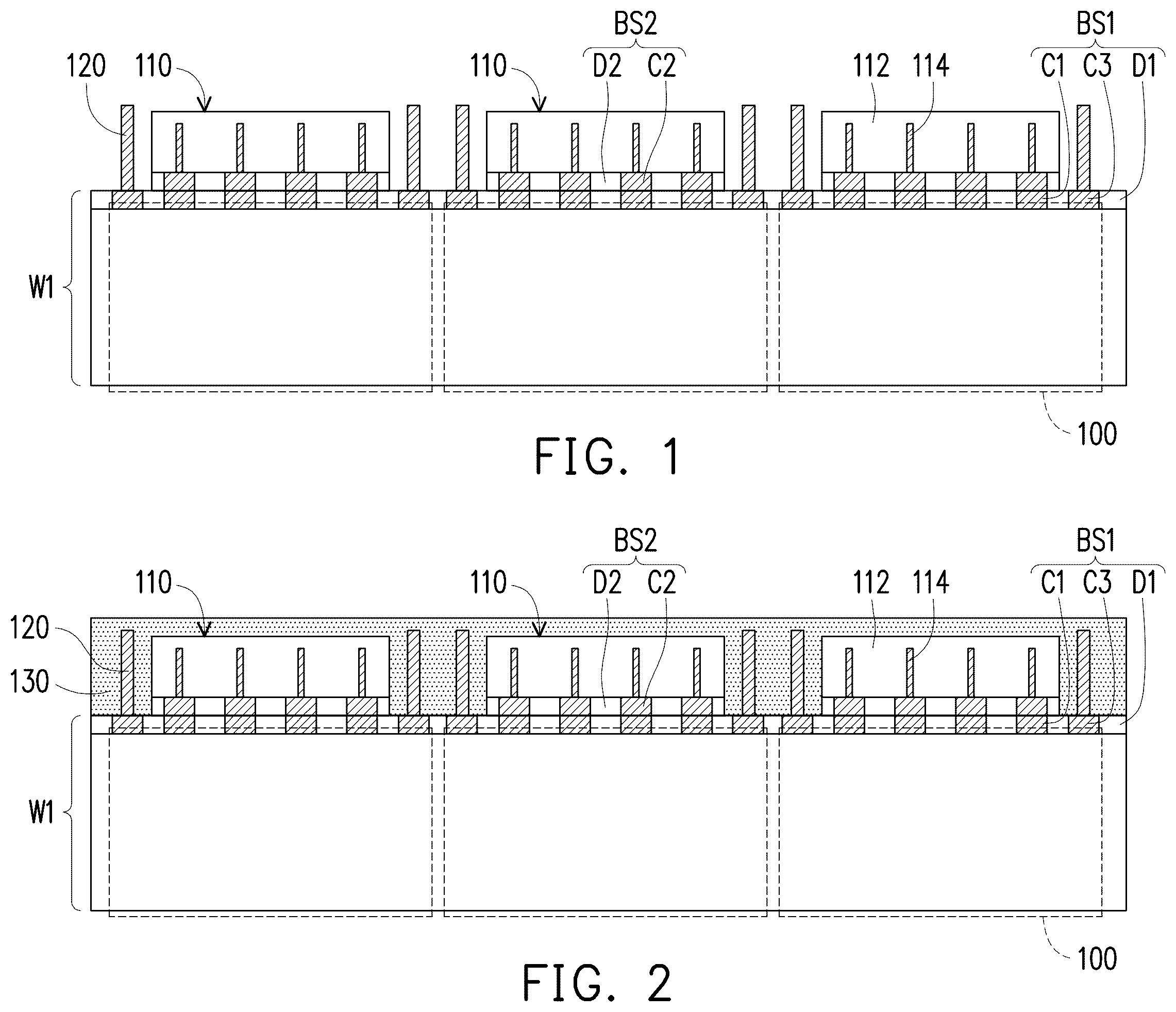 Patent US12165992 — Package structure and fabricating method thereof — Figure 1