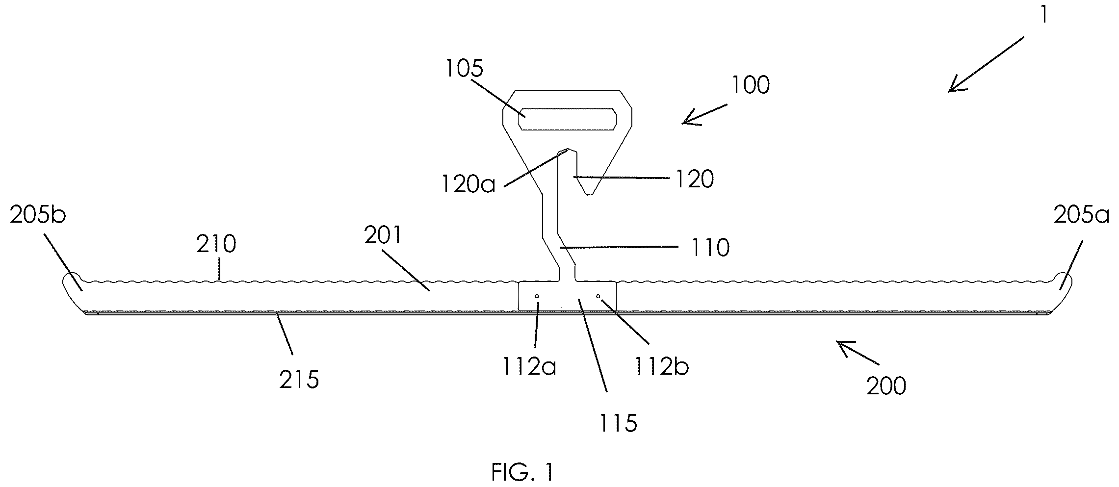Patent US12167708 — Vegetation hanger — Figure 1