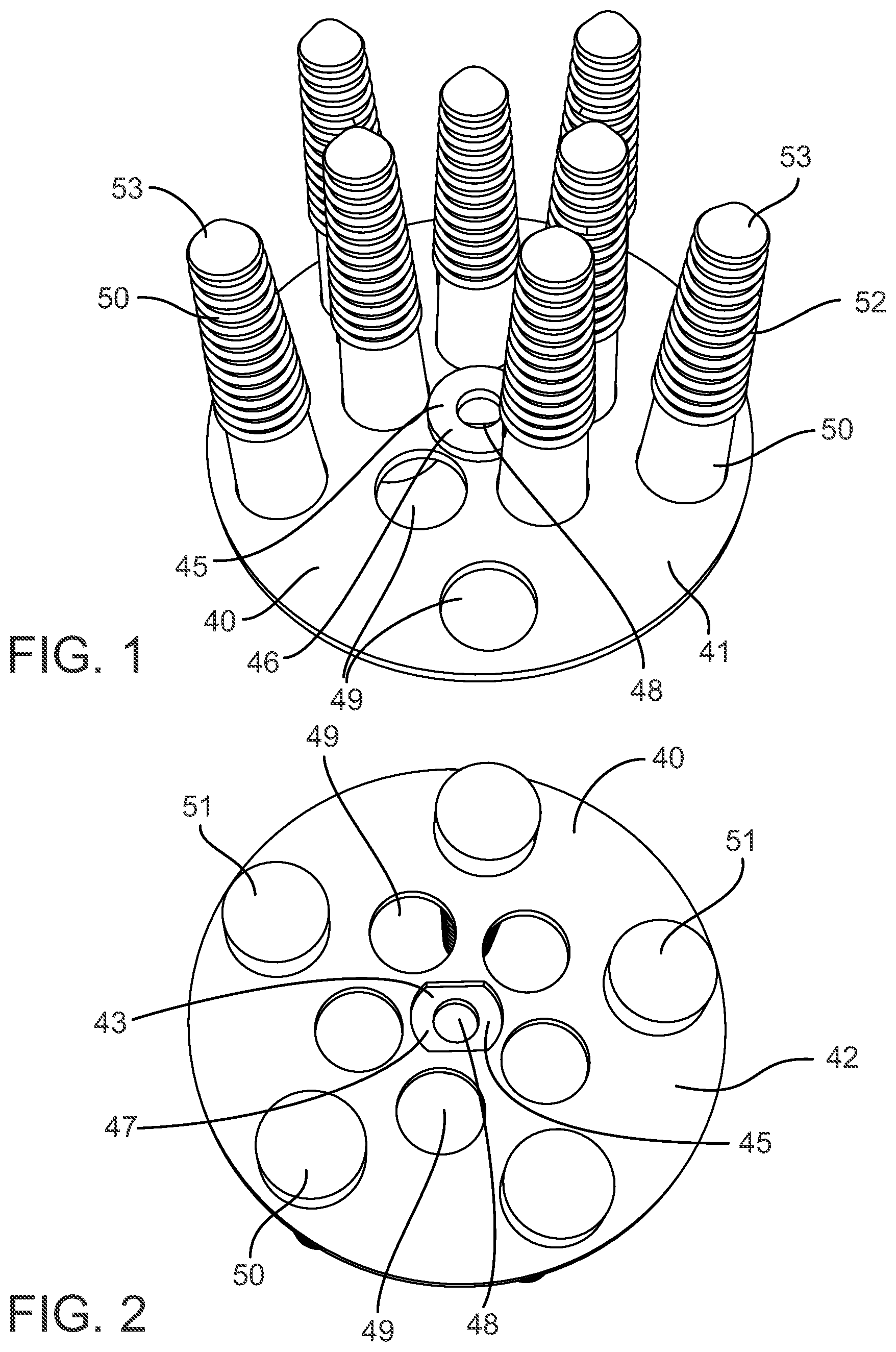Patent US12167735 — Poultry defeathering apparatus — Figure 1