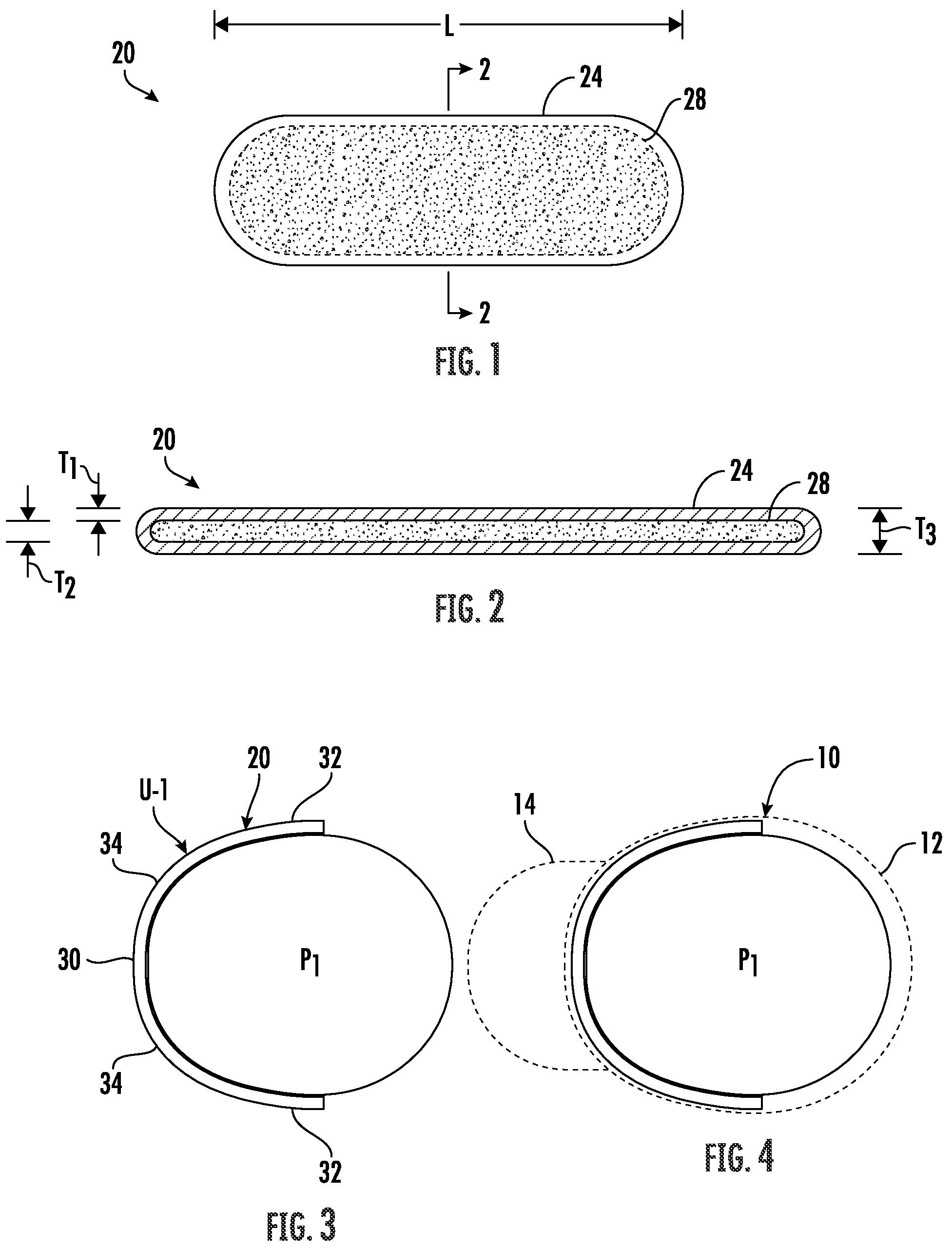 Patent US12167764 — Protective liner for headwear — Figure 1